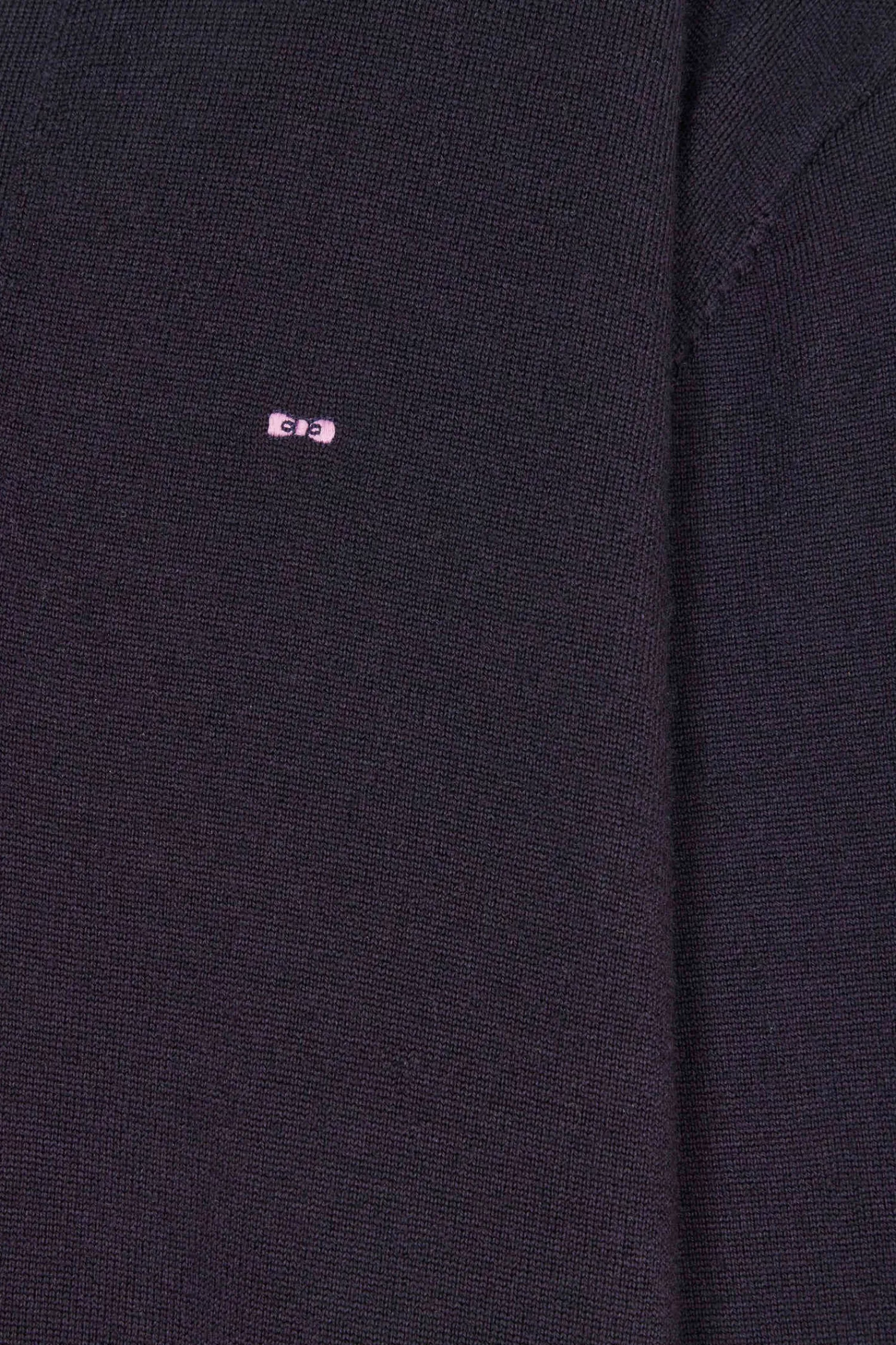 regular_navy_blue_wool_dress_with_rugby_shirt_collar_7.webp Eden Park Regular navy blue wool dress with rugby shirt collar<Women Dresses And Skirts