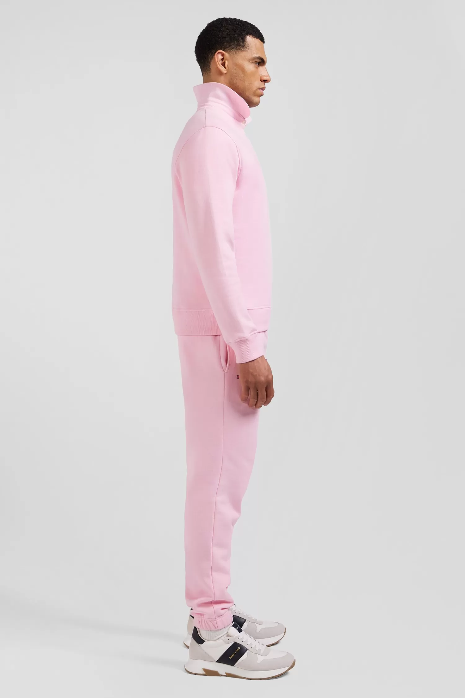 regular_pink_brushed_cotton_fleece_sweatshirt_4.webp Eden Park Regular pink brushed cotton fleece sweatshirt< Sweatshirts
