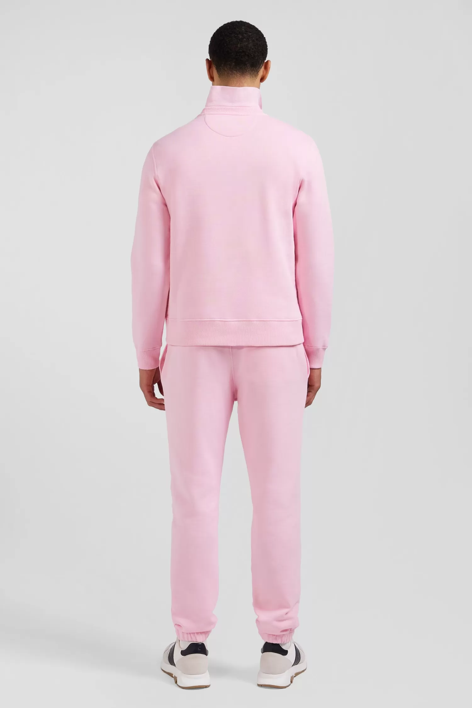 regular_pink_brushed_cotton_fleece_sweatshirt_5.webp Eden Park Regular pink brushed cotton fleece sweatshirt< Sweatshirts