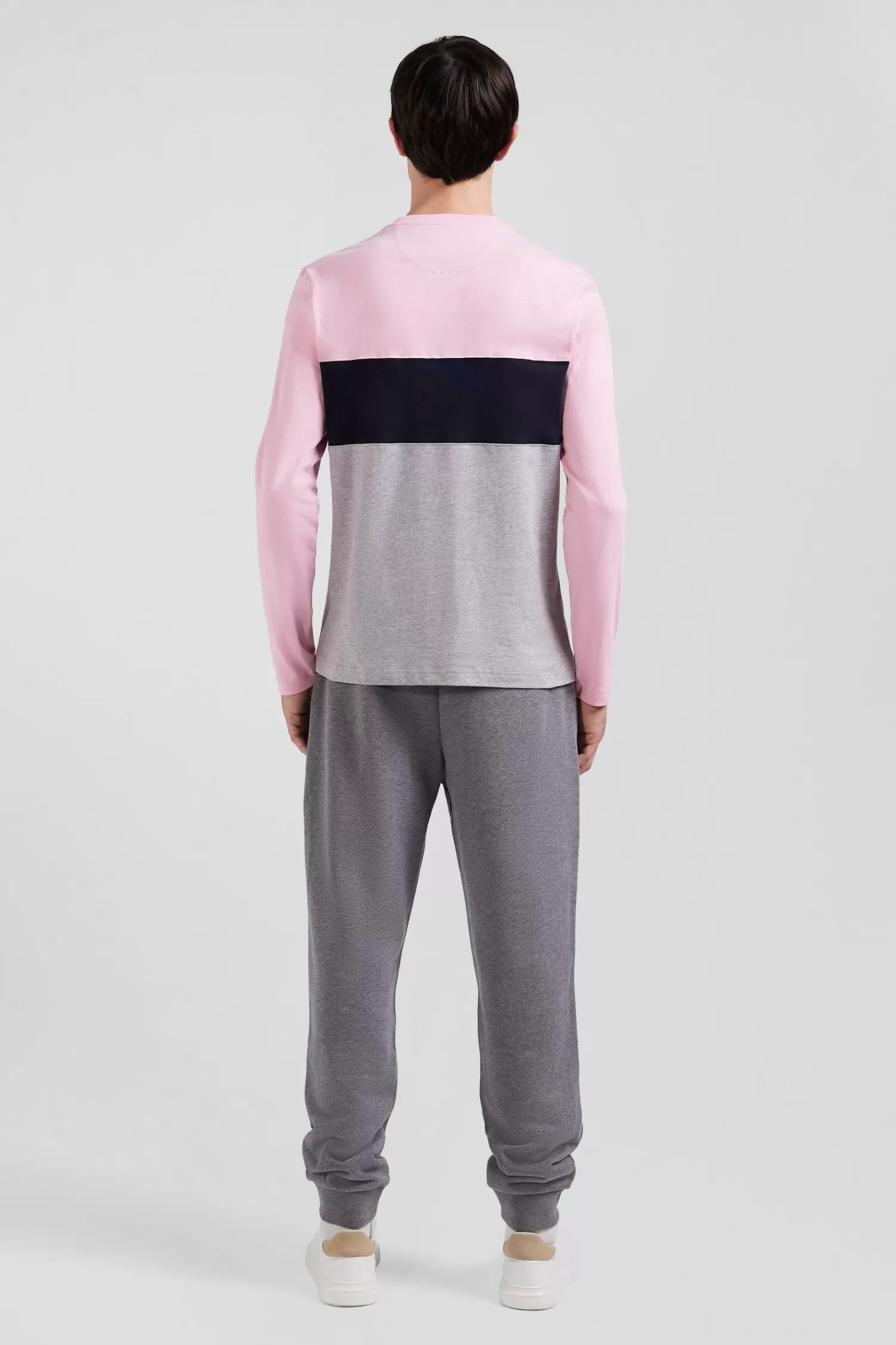 regular_pink_colorblock_longsleeved_cotton_tshirt_5.webp Eden Park Regular pink colorblock long-sleeved cotton T-shirt< T-shirts