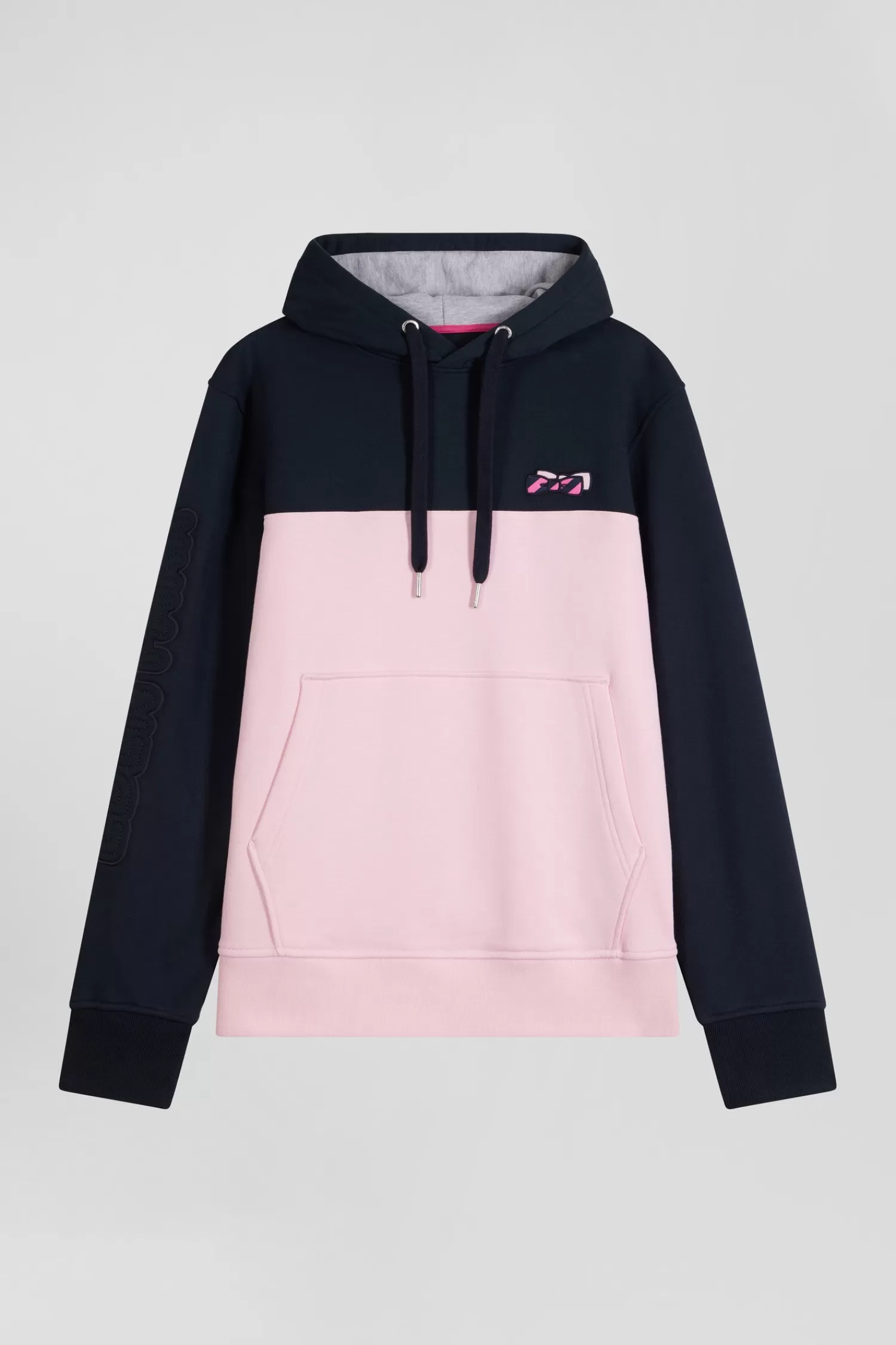Eden Park Regular pink cotton hoodie< Sweatshirts
