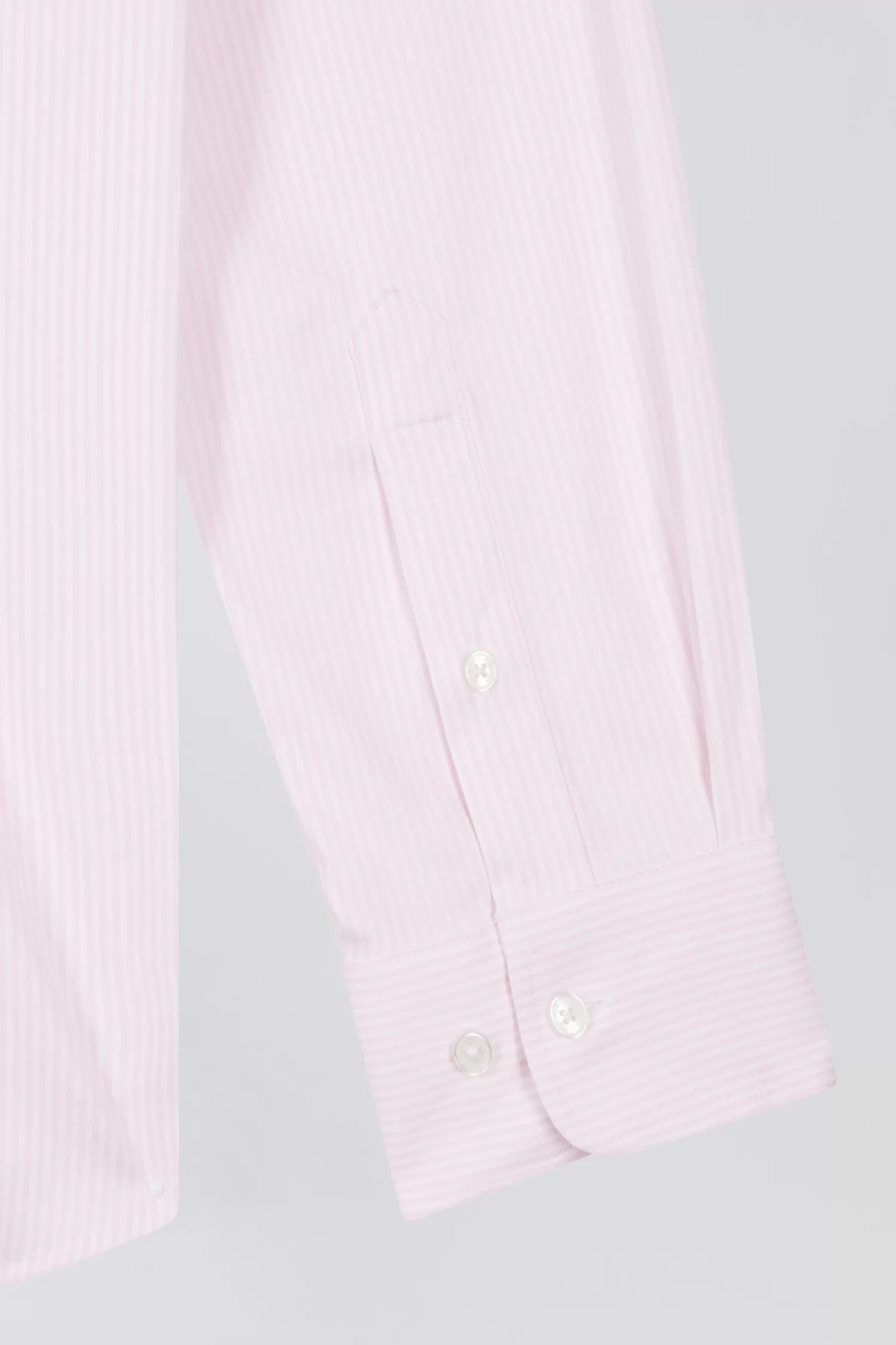 regular_pink_cotton_poplin_shirt_with_baton_stripes_8.webp Eden Park Regular pink cotton poplin shirt with baton stripes< Shirts