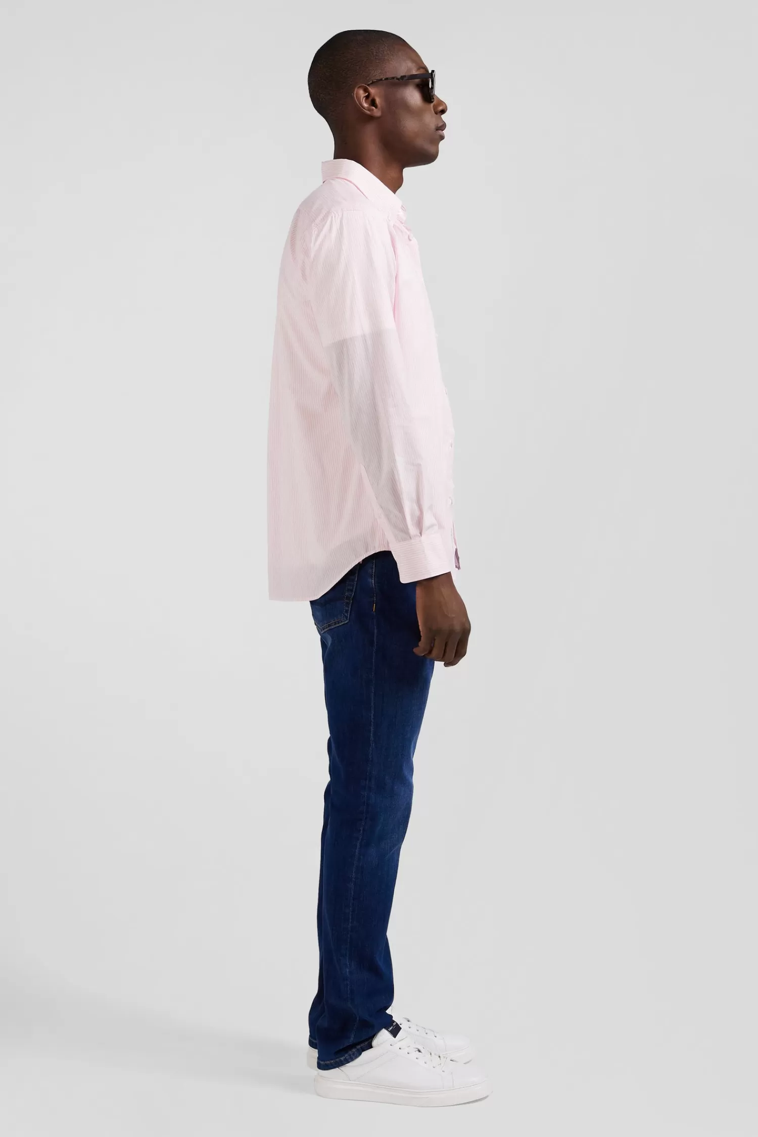 regular_pink_striped_cotton_jacquard_shirt_4.webp Eden Park Regular pink striped cotton jacquard shirt< Shirts
