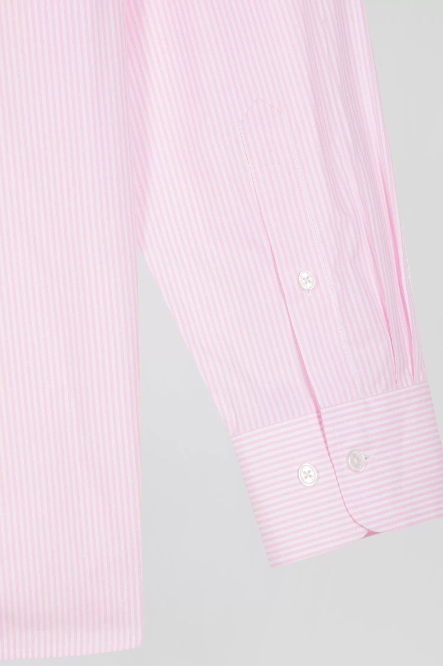 regular_pink_striped_cotton_jacquard_shirt_8.webp Eden Park Regular pink striped cotton jacquard shirt< Shirts