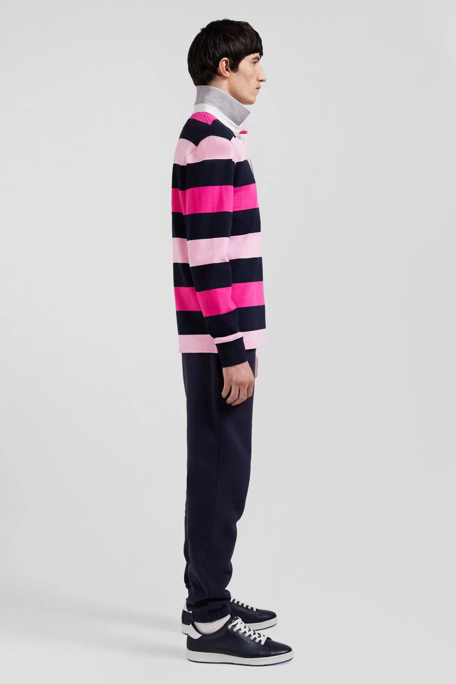 regular_pink_striped_longsleeved_cotton_rugby_shirt_4.webp Eden Park Regular pink striped long-sleeved cotton rugby shirt< Rugby Shirts