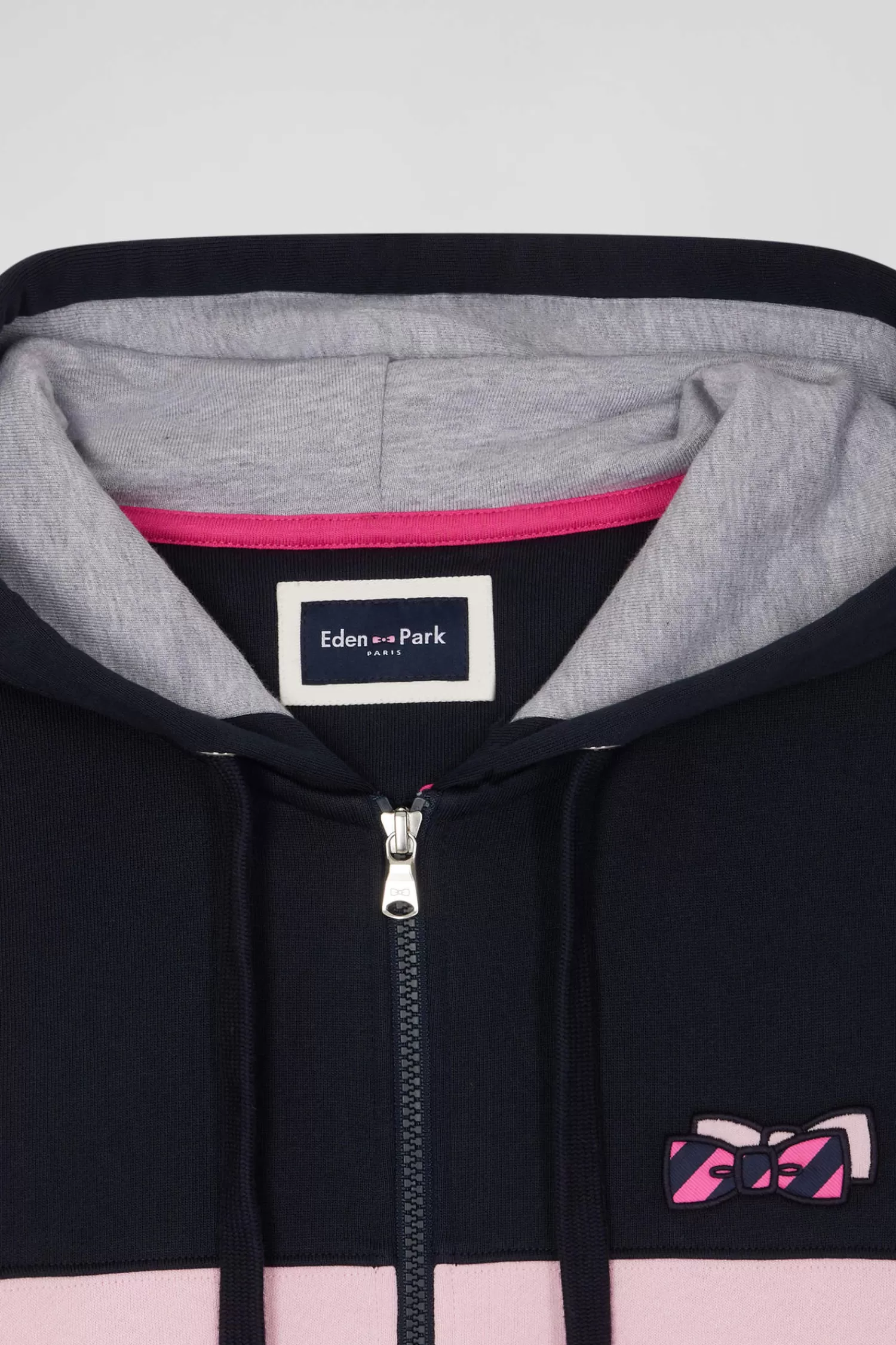 regular_pink_zipped_cotton_hoodie_7.webp Eden Park Regular pink zipped cotton hoodie< Sweatshirts