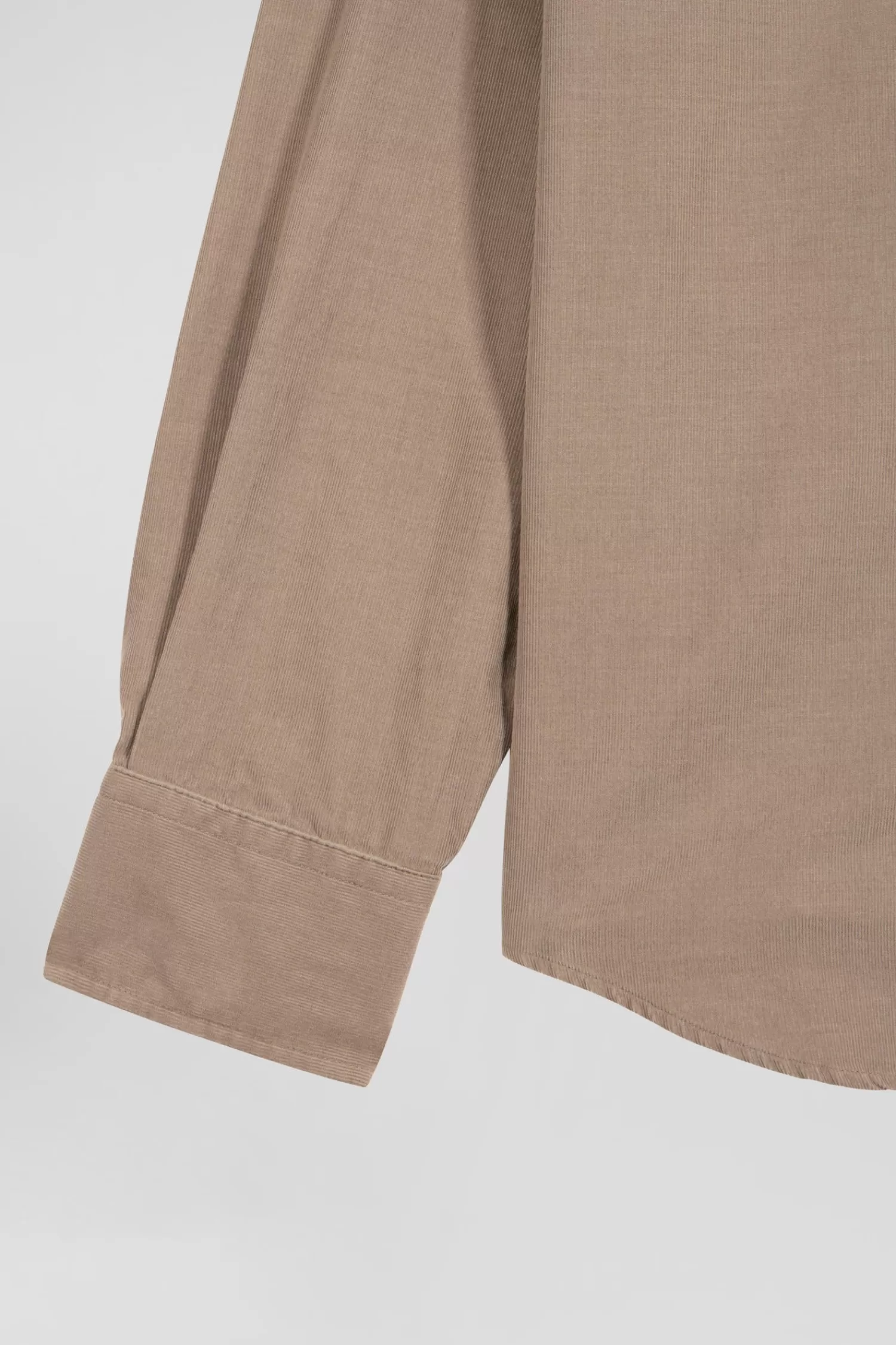 regular_plain_beige_cotton_shirt_with_buttondown_collar_and_chest_pocket_7.webp Eden Park Regular plain beige cotton shirt with button-down collar and chest pocket< Shirts