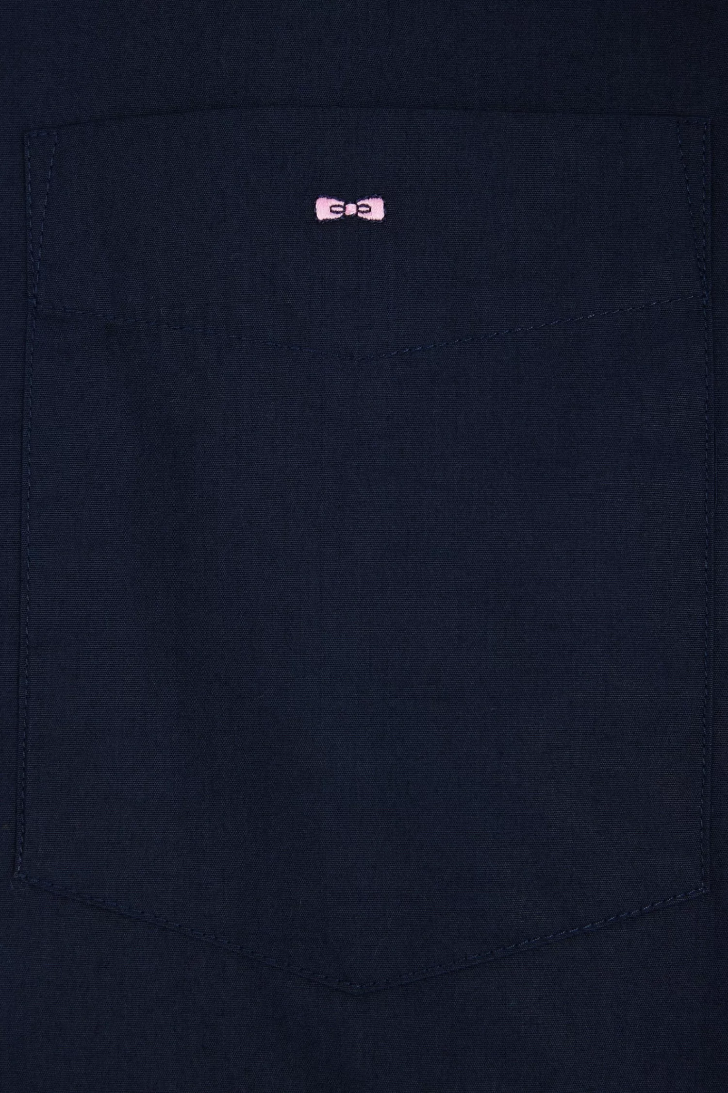 regular_plain_navy_blue_cotton_poplin_shirt_2.webp Eden Park Regular plain navy blue cotton poplin shirt< Shirts