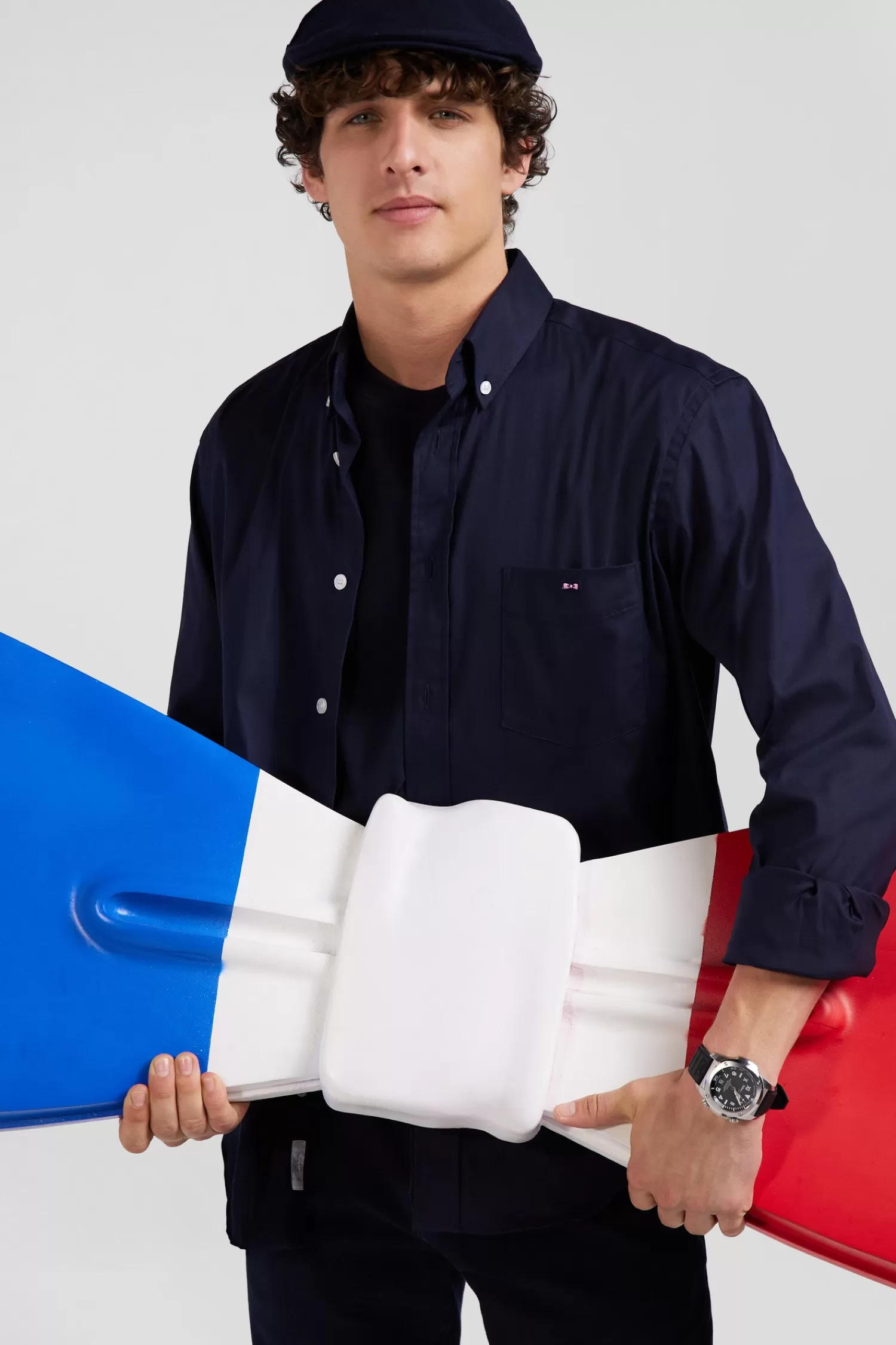 regular_plain_navy_blue_mixed_stretch_cotton_shirt_2.webp Eden Park Regular plain navy blue mixed stretch cotton shirt< Shirts