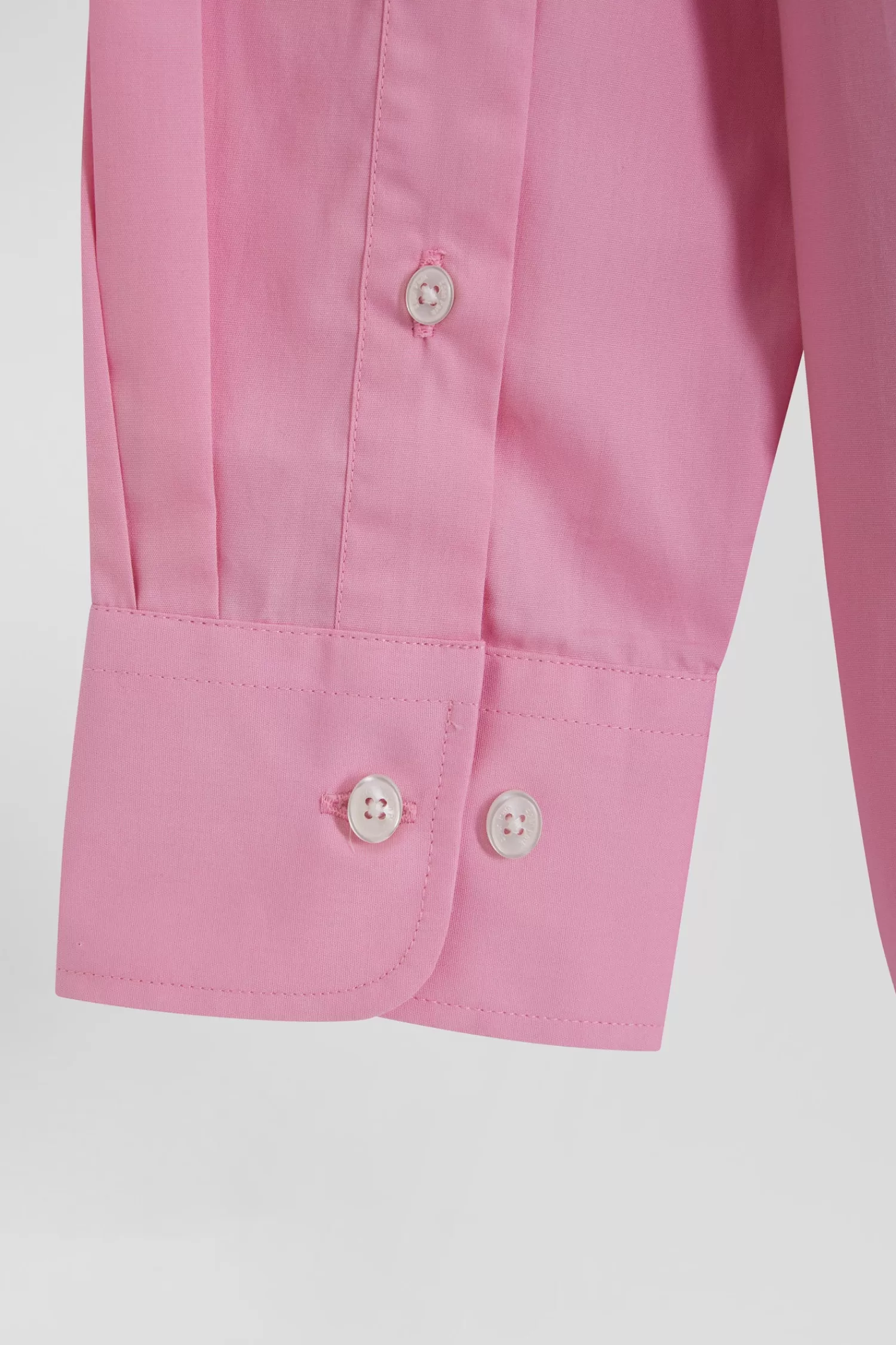 regular_plain_pink_cotton_poplin_shirt_4.webp Eden Park Regular plain pink cotton poplin shirt< Shirts