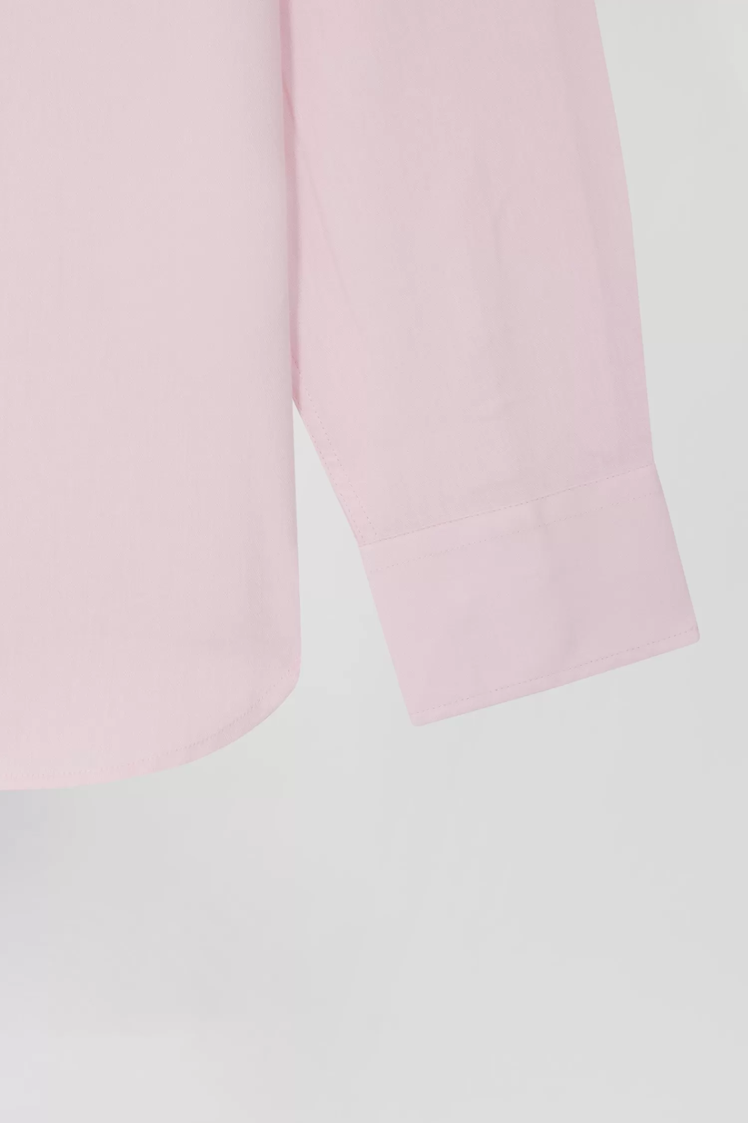 regular_plain_pink_cotton_twill_shirt_with_buttondown_collar_4.webp Eden Park Regular plain pink cotton twill shirt with button-down collar< Shirts