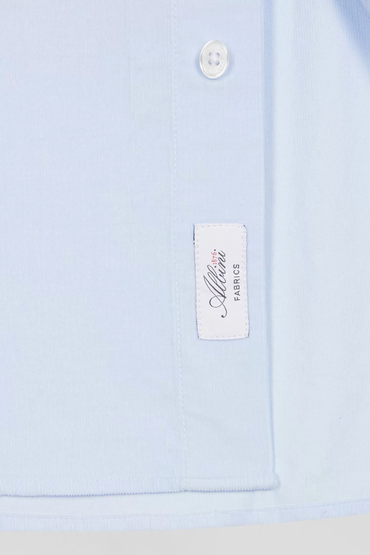 regular_plain_sky_blue_cotton_shirt_with_buttondown_collar_and_chest_pocket_9.webp Eden Park Regular plain sky blue cotton shirt with button-down collar and chest pocket< Shirts