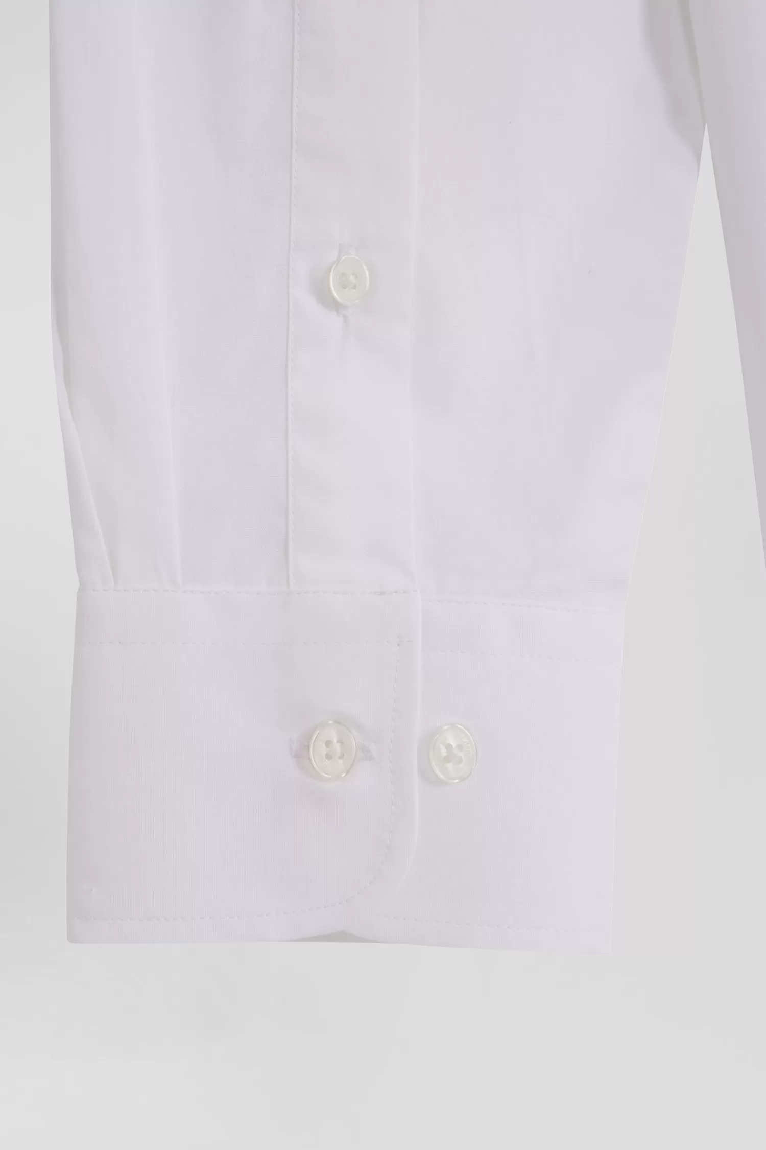 regular_plain_white_cotton_poplin_shirt_3.webp Eden Park Regular plain white cotton poplin shirt< Shirts