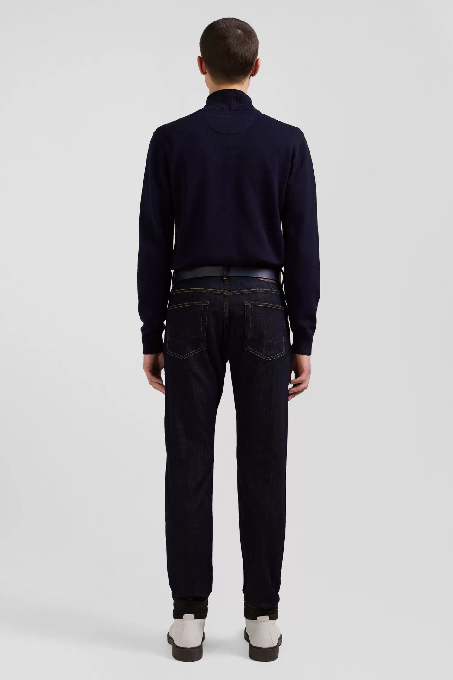 regular_raw_stretch_denim_jeans_5.webp Eden Park Regular raw stretch denim jeans< Pants