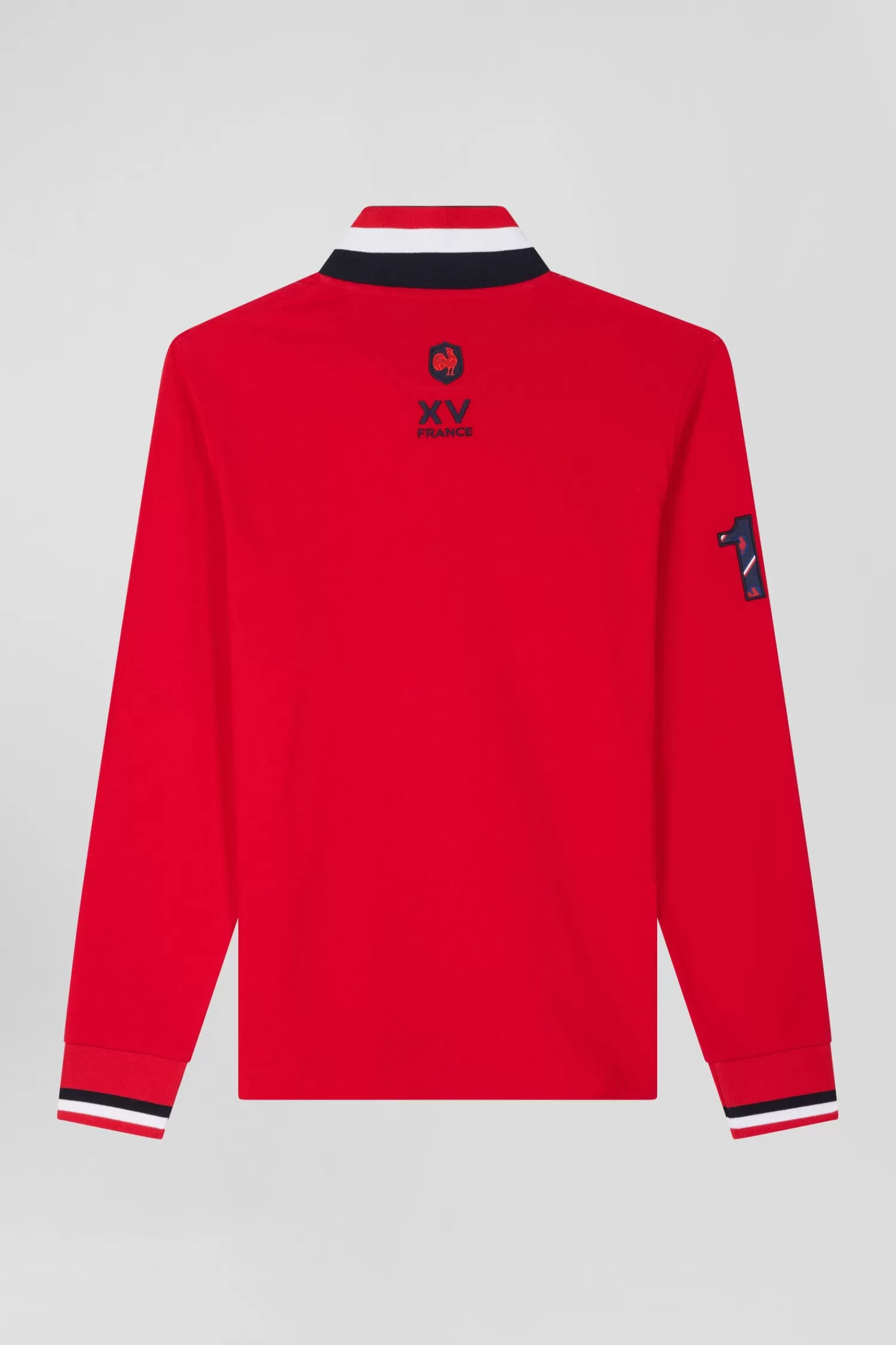 regular_red_longsleeved_cotton_piqu_polo_shirt_with_xv_de_france_embroidery_3.webp Eden Park Regular red long-sleeved cotton piqué polo shirt with XV de France embroidery< Polos