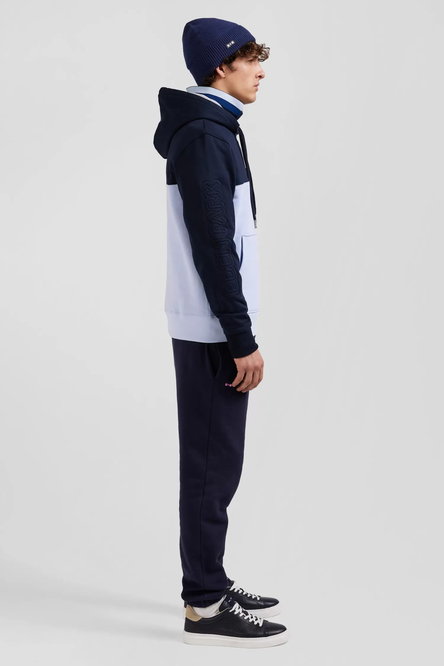 regular_sky_blue_cotton_hoodie_4.webp Eden Park Regular sky blue cotton hoodie< Sweatshirts
