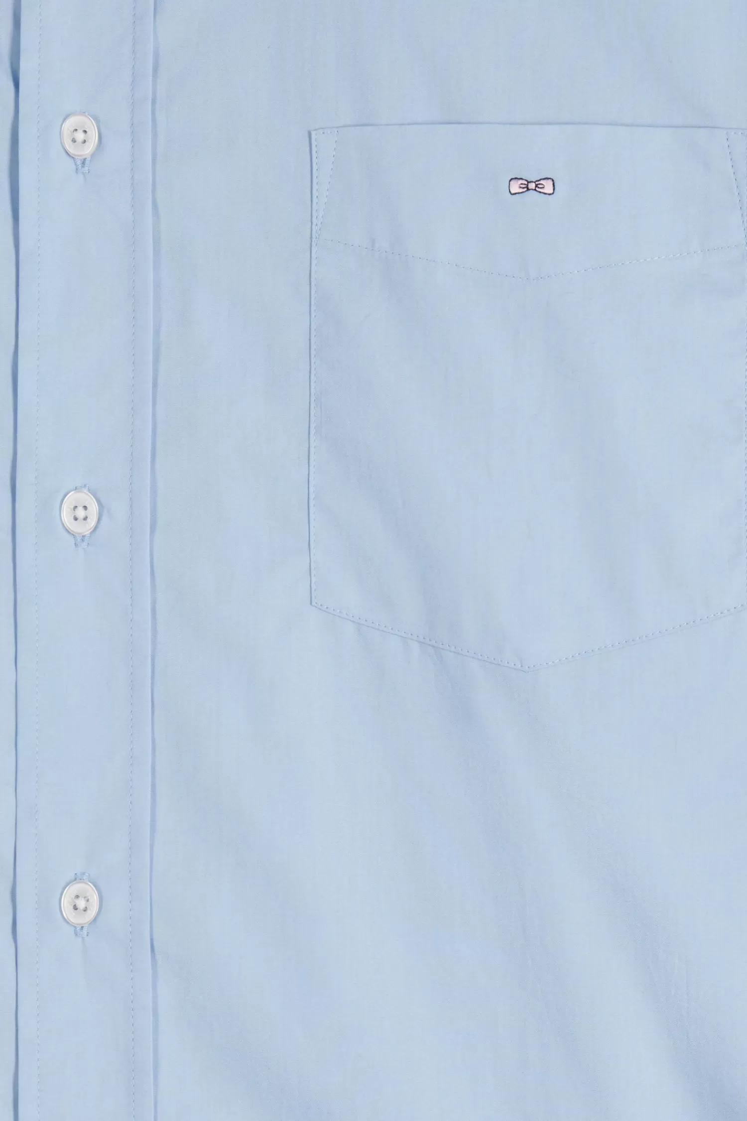 regular_sky_blue_cotton_poplin_shirt_with_buttondown_collar_and_printed_elbow_patches_7.webp Eden Park Regular sky blue cotton poplin shirt with button-down collar and printed elbow patches< Shirts