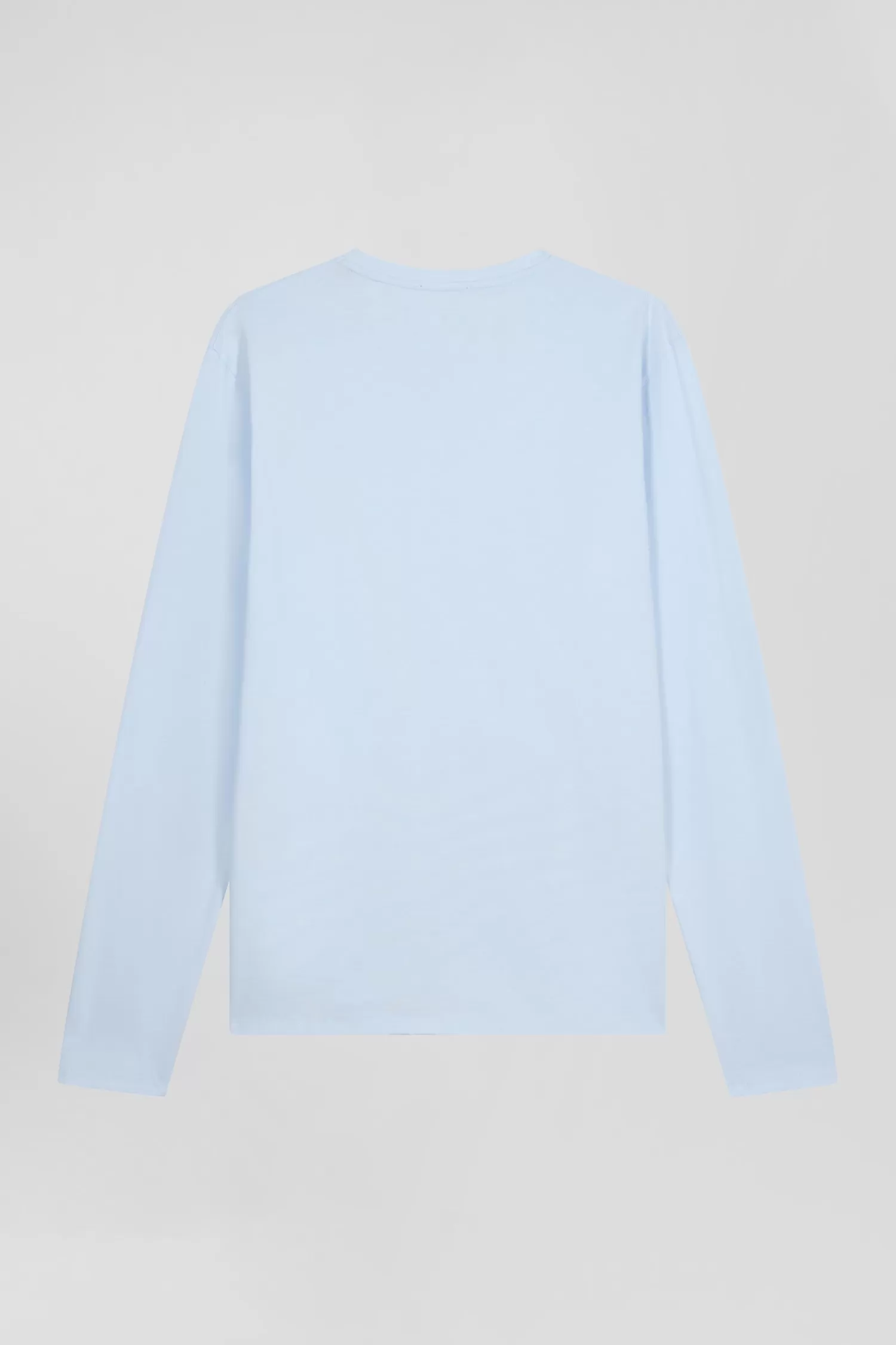 regular_sky_blue_longsleeved_cotton_tshirt_3.webp Eden Park Regular sky blue long-sleeved cotton T-shirt< T-shirts