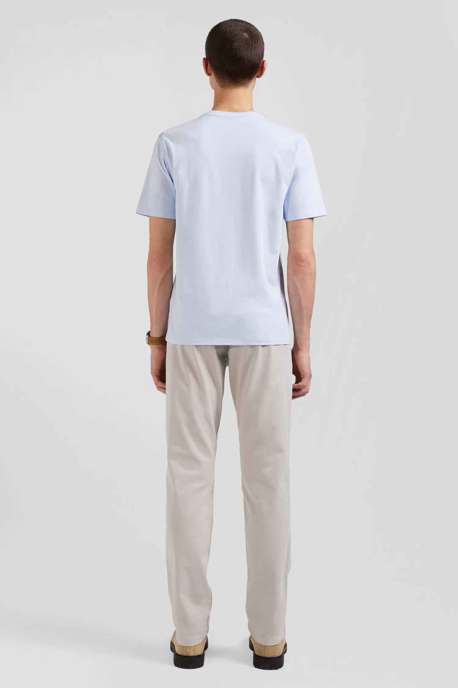 regular_sky_blue_pima_cotton_shortsleeved_tshirt_5.webp Eden Park Regular sky blue Pima cotton short-sleeved T-shirt< T-shirts