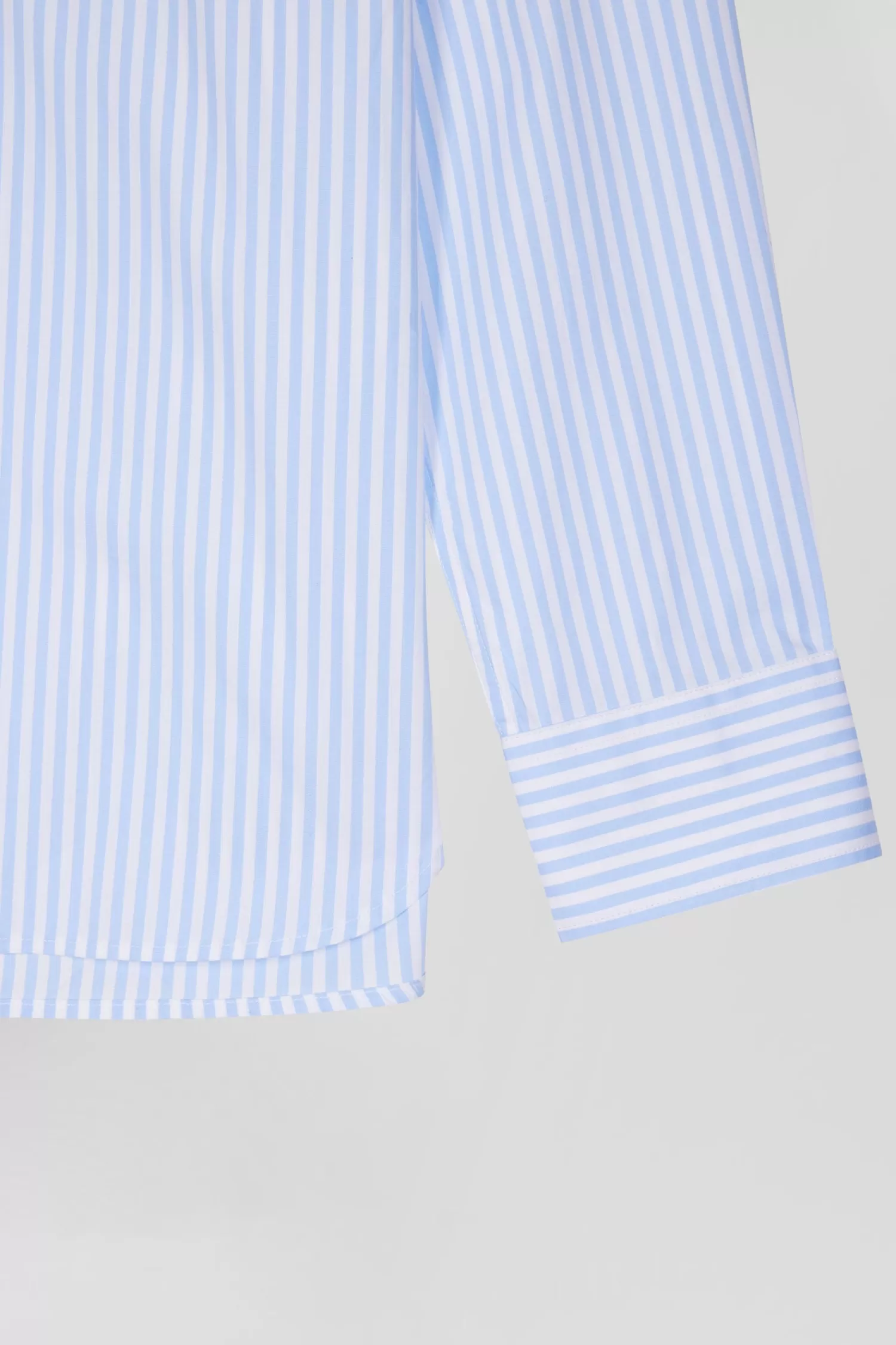 regular_sky_blue_striped_cotton_poplin_shirt_7.webp Eden Park Regular sky blue striped cotton poplin shirt< Shirts