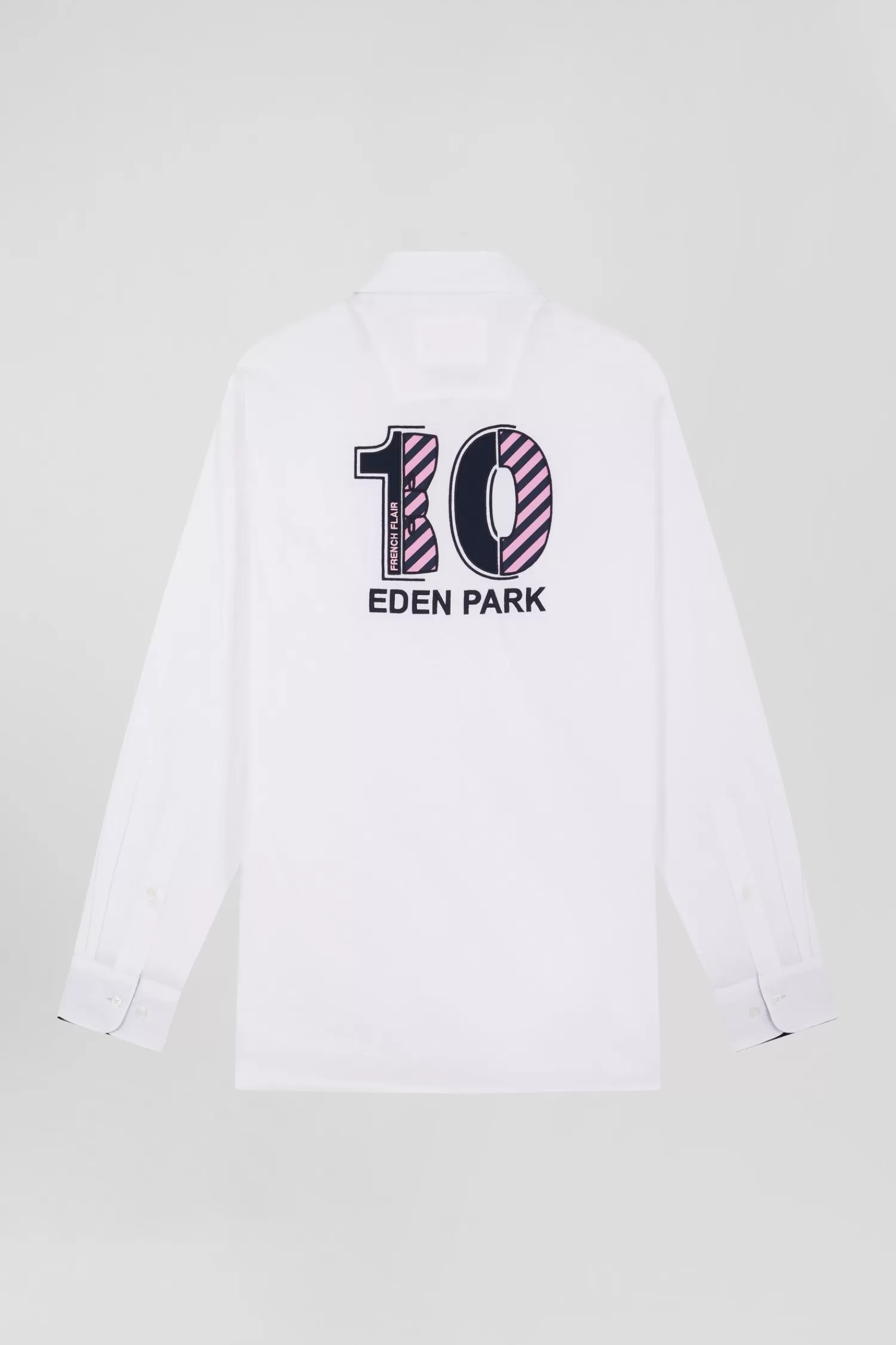 regular_white_cotton_shirt_with_back_n_embroidery_3.webp Eden Park Regular white cotton shirt with back N°10 embroidery< Shirts