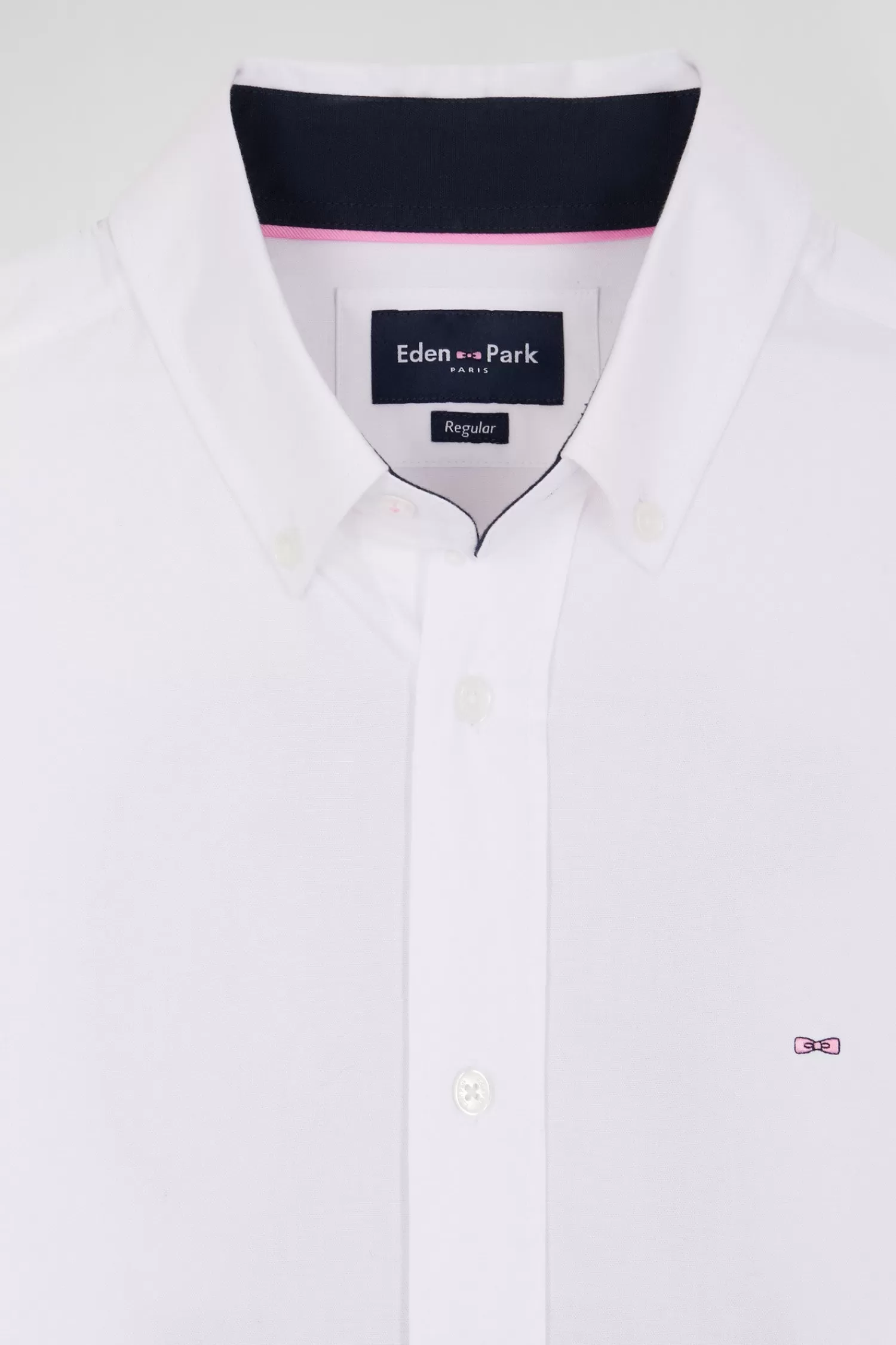 regular_white_cotton_shirt_with_back_n_embroidery_7.webp Eden Park Regular white cotton shirt with back N°10 embroidery< Shirts
