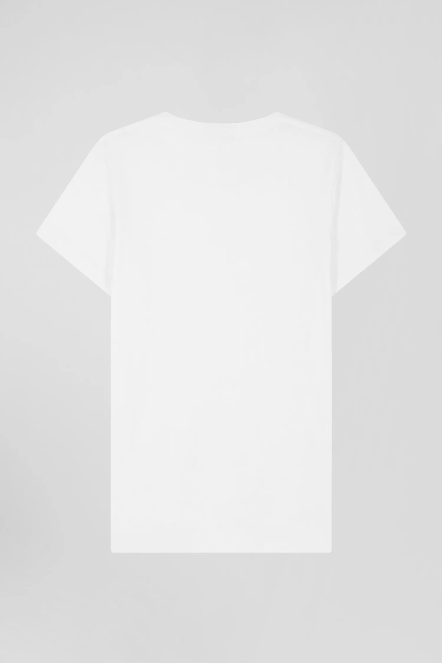 regular_womens_white_shortsleeved_cotton_tshirt_1.webp Eden Park Regular women's white short-sleeved cotton T-shirt<Women T-shirts