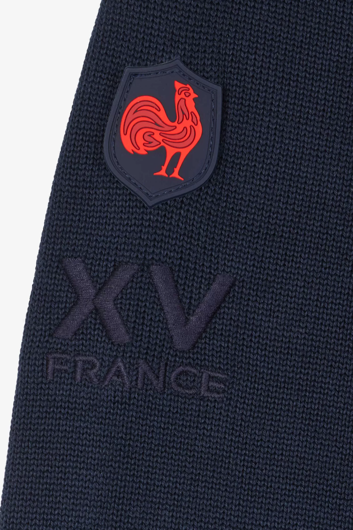 regular_xv_de_france_navy_blue_cotton_zipped_cardigan_with_tricolour_details_7.webp Eden Park Regular XV de France navy blue cotton zipped cardigan with tricolour details< Cardigans