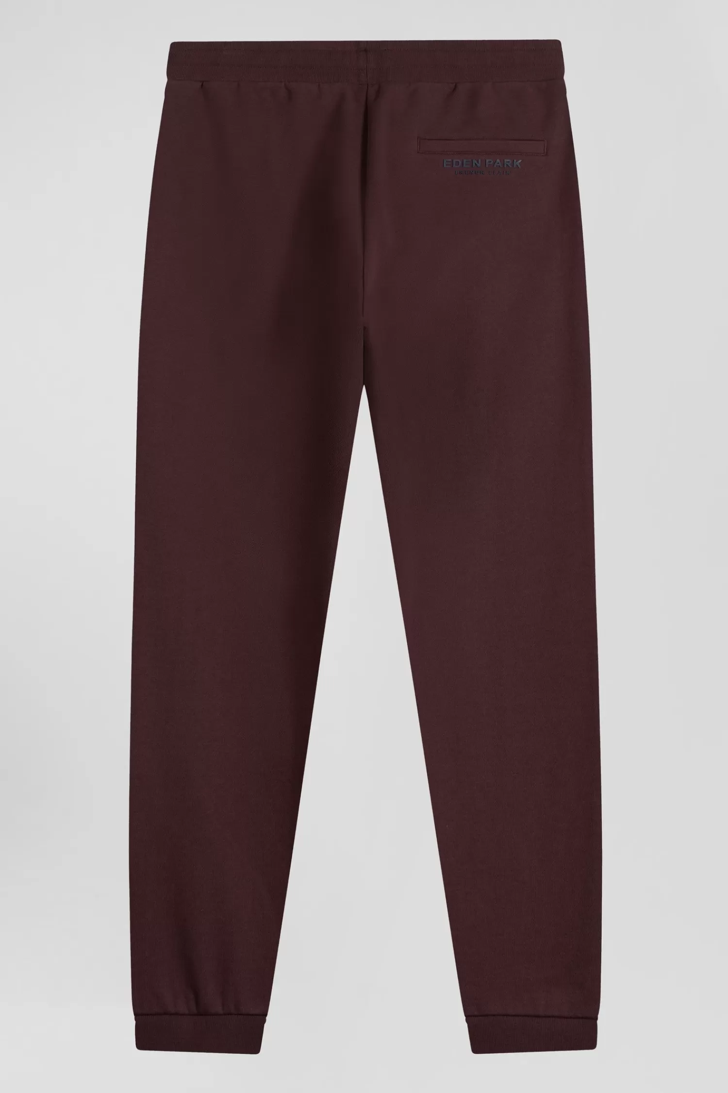 relax_burgundy_brushed_fleece_jogging_bottoms_3.webp Eden Park Relax burgundy brushed fleece jogging bottoms< Pants