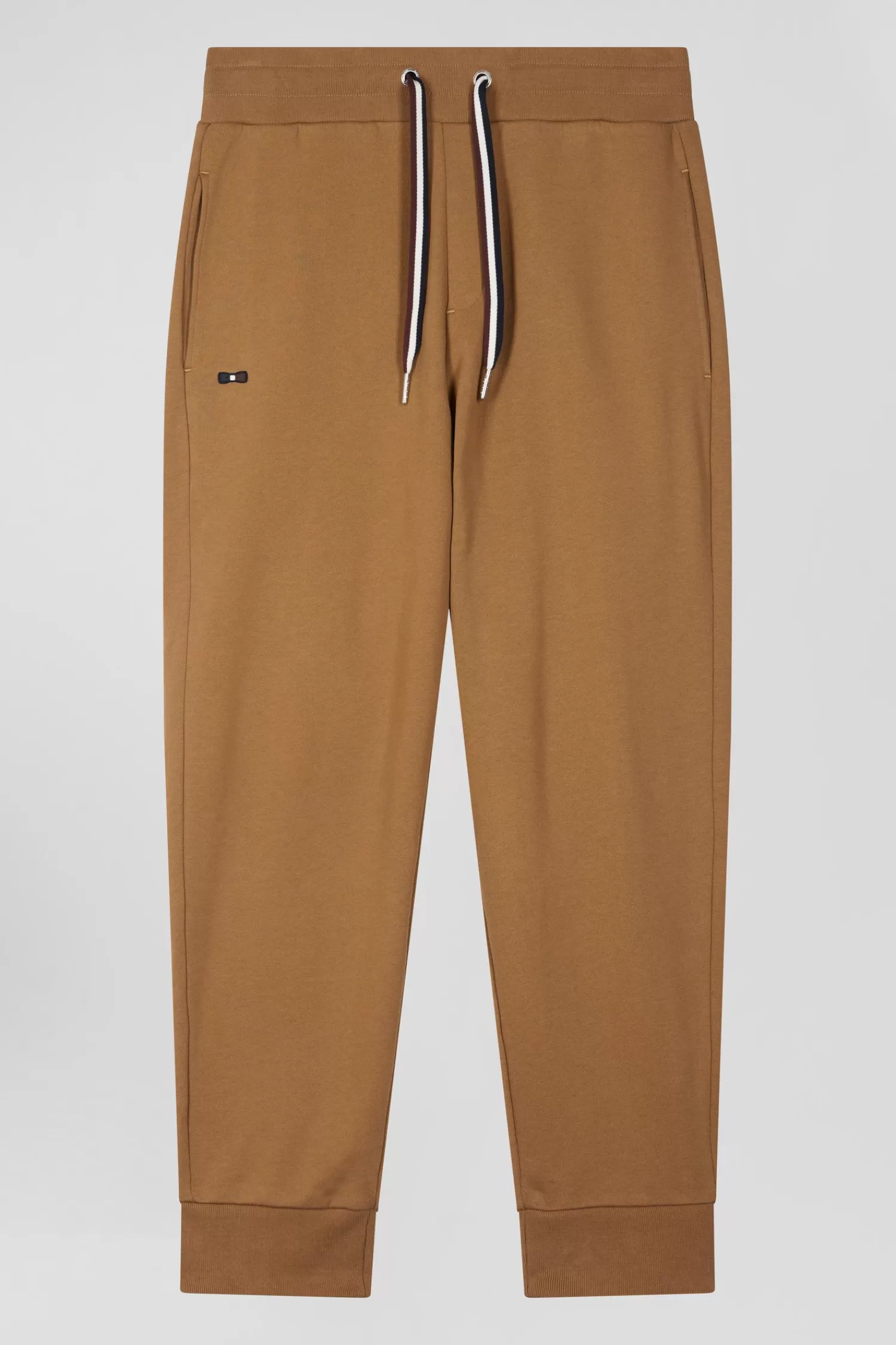 Eden Park Relax camel brushed fleece jogging bottoms< Pants