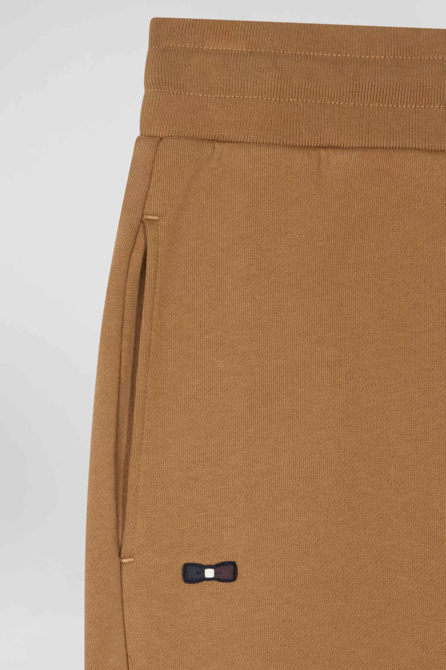 relax_camel_brushed_fleece_jogging_bottoms_7.webp Eden Park Relax camel brushed fleece jogging bottoms< Pants