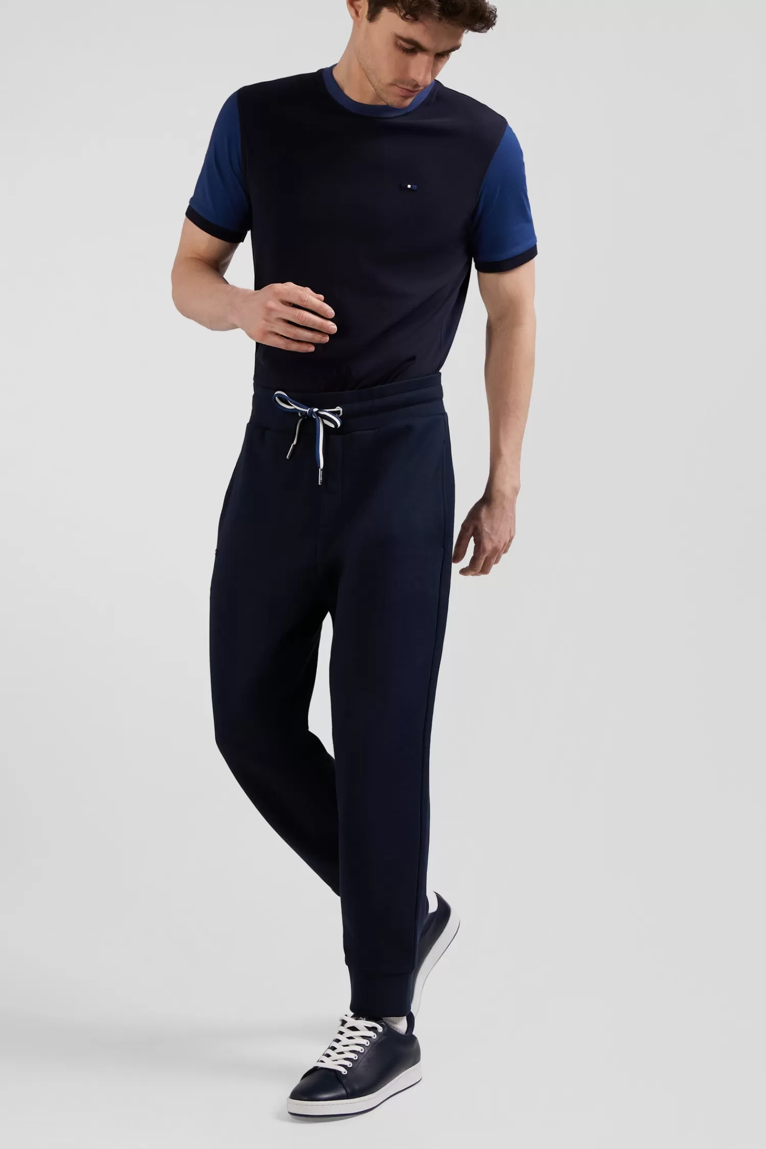relax_navy_blue_brushed_fleece_jogging_bottoms_2.webp Eden Park Relax navy blue brushed fleece jogging bottoms< Pants
