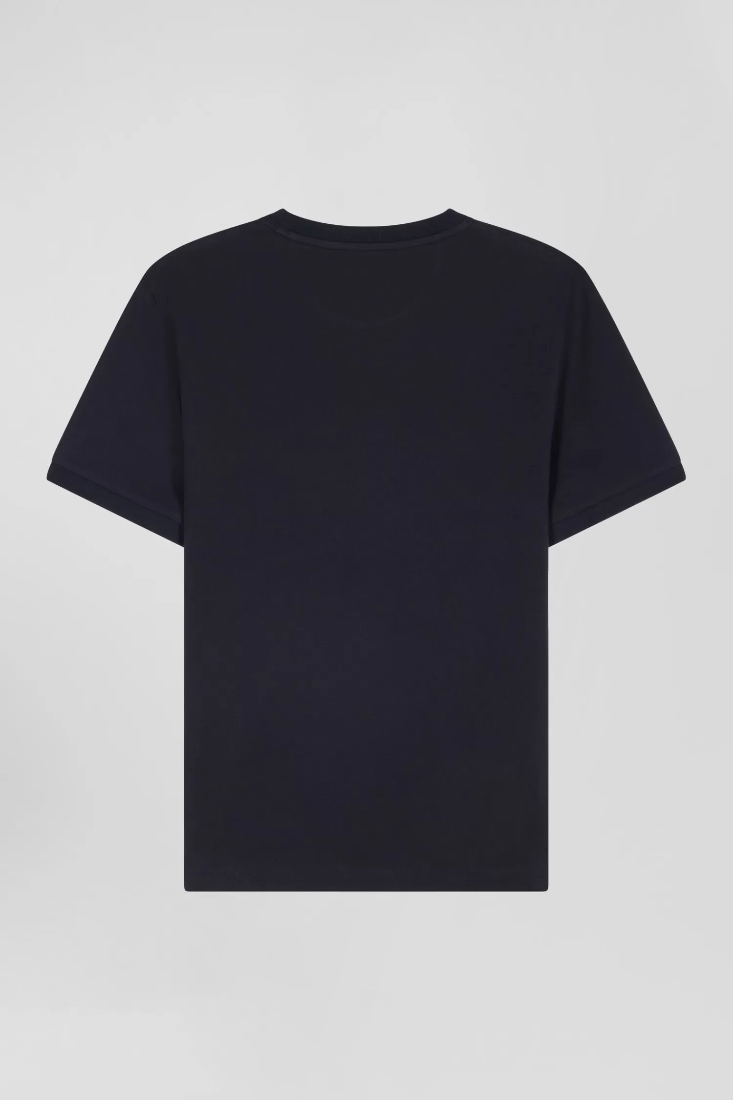 relaxed_navy_and_sky_blue_bicolor_shortsleeved_cotton_tshirt_with_eden_park__print_3.webp Eden Park Relaxed navy and sky blue bicolor short-sleeved cotton T-shirt with 10 print< T-shirts