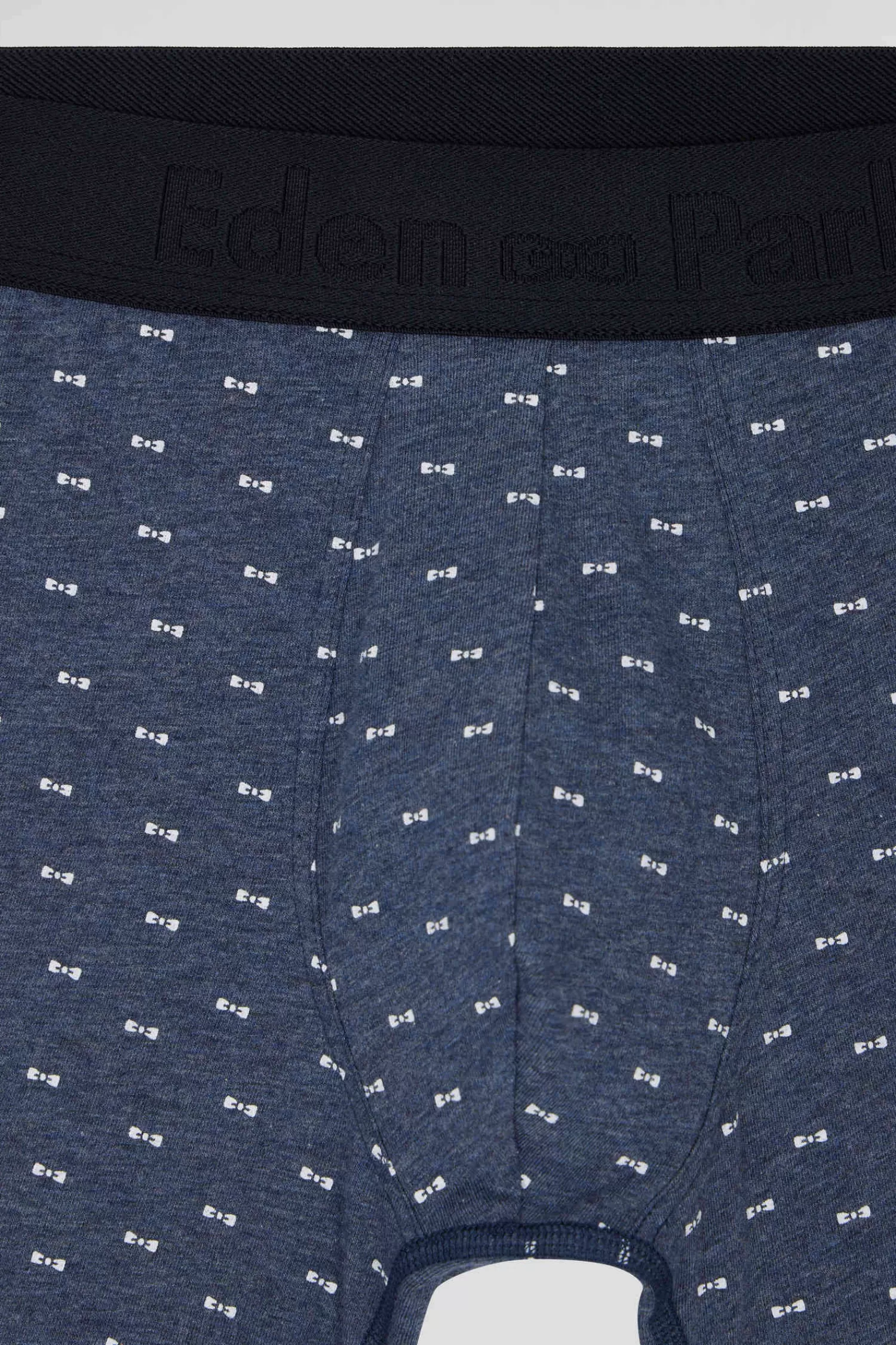 set_of__dark_blue_solid_and_micro_pattern_stretch_cotton_boxers_7.webp Eden Park Set of 2 dark blue solid and micro pattern stretch cotton boxers< Underwear