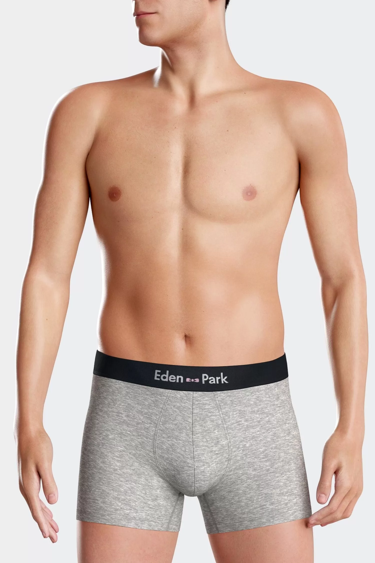 set_of__navy_blue_and_grey_stretch_cotton_boxers_2.webp Eden Park Set of 2 navy blue and grey stretch cotton boxers< Underwear