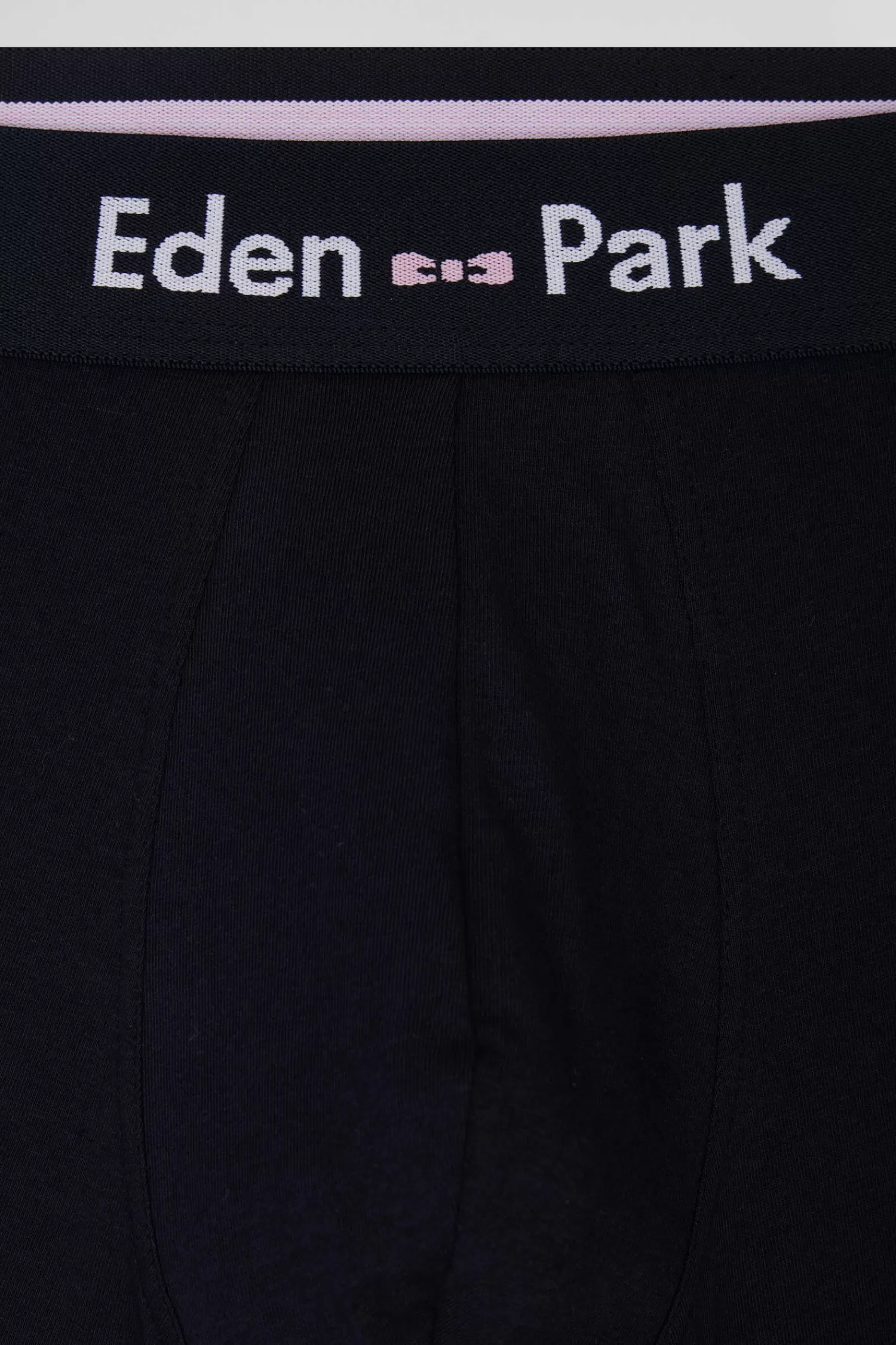 set_of__navy_blue_stretch_cotton_boxers_with_pink_stripes_7.webp Eden Park Set of 2 navy blue stretch cotton boxers with pink stripes< Underwear