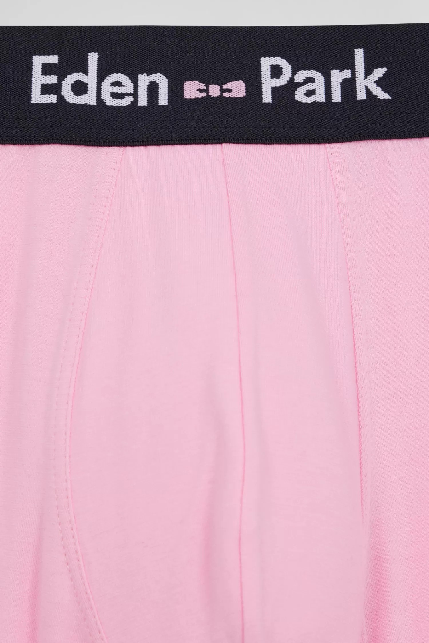 set_of__pink_solid_stretch_cotton_boxers_9.webp Eden Park Set of 3 pink solid stretch cotton boxers< Underwear