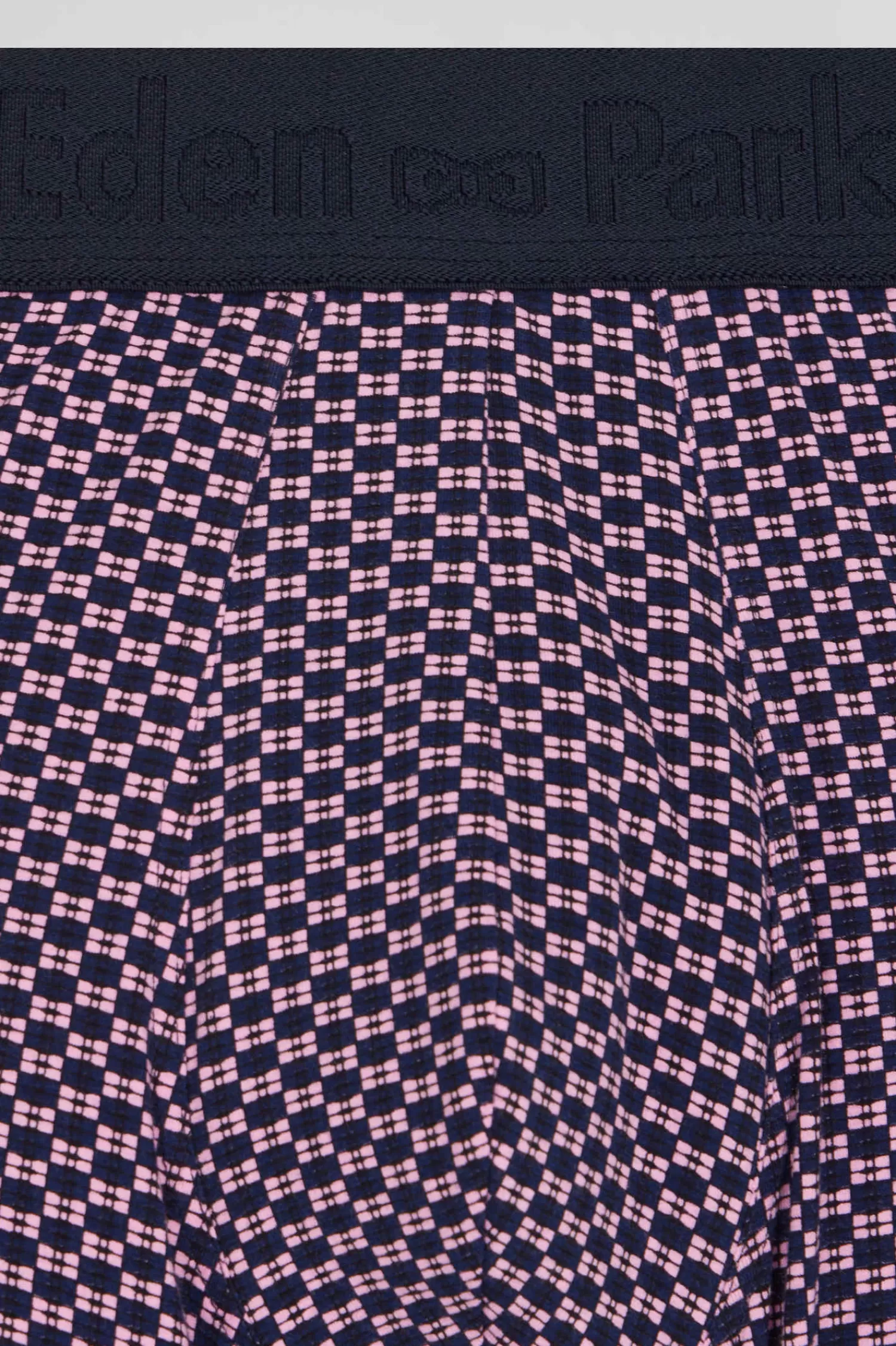 set_of__pink_stretch_cotton_boxers_with_graphic_micro_patterns_10.webp Eden Park Set of 2 pink stretch cotton boxers with graphic micro patterns< Underwear