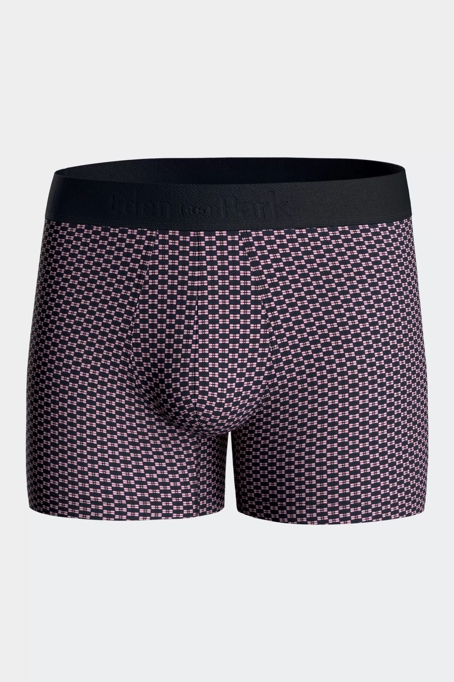 set_of__pink_stretch_cotton_boxers_with_graphic_micro_patterns_3.webp Eden Park Set of 2 pink stretch cotton boxers with graphic micro patterns< Underwear