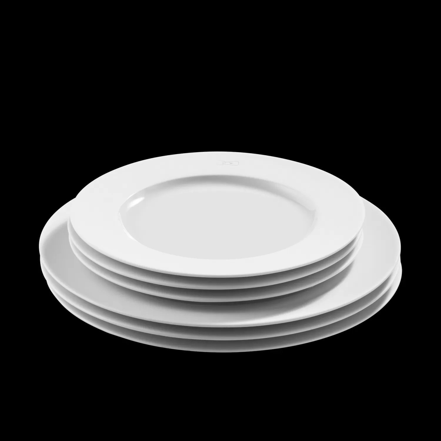 Eden Park Set of 6 White Limoges porcelain dessert plates< Plates