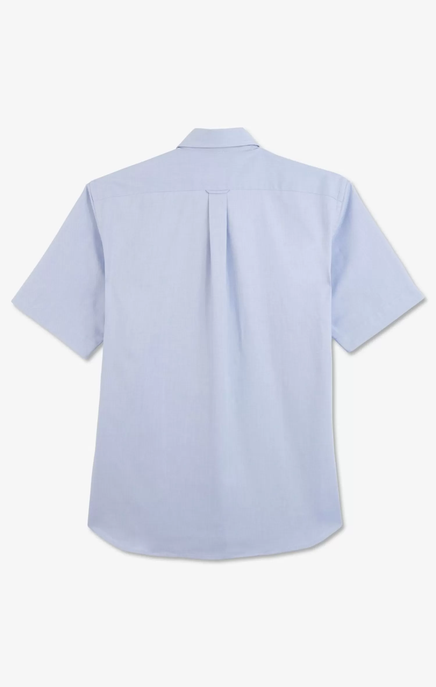 short_sleeved_blue_cotton_shirt_4.webp Eden Park Short sleeved blue cotton shirt< Short-sleeved Shirts