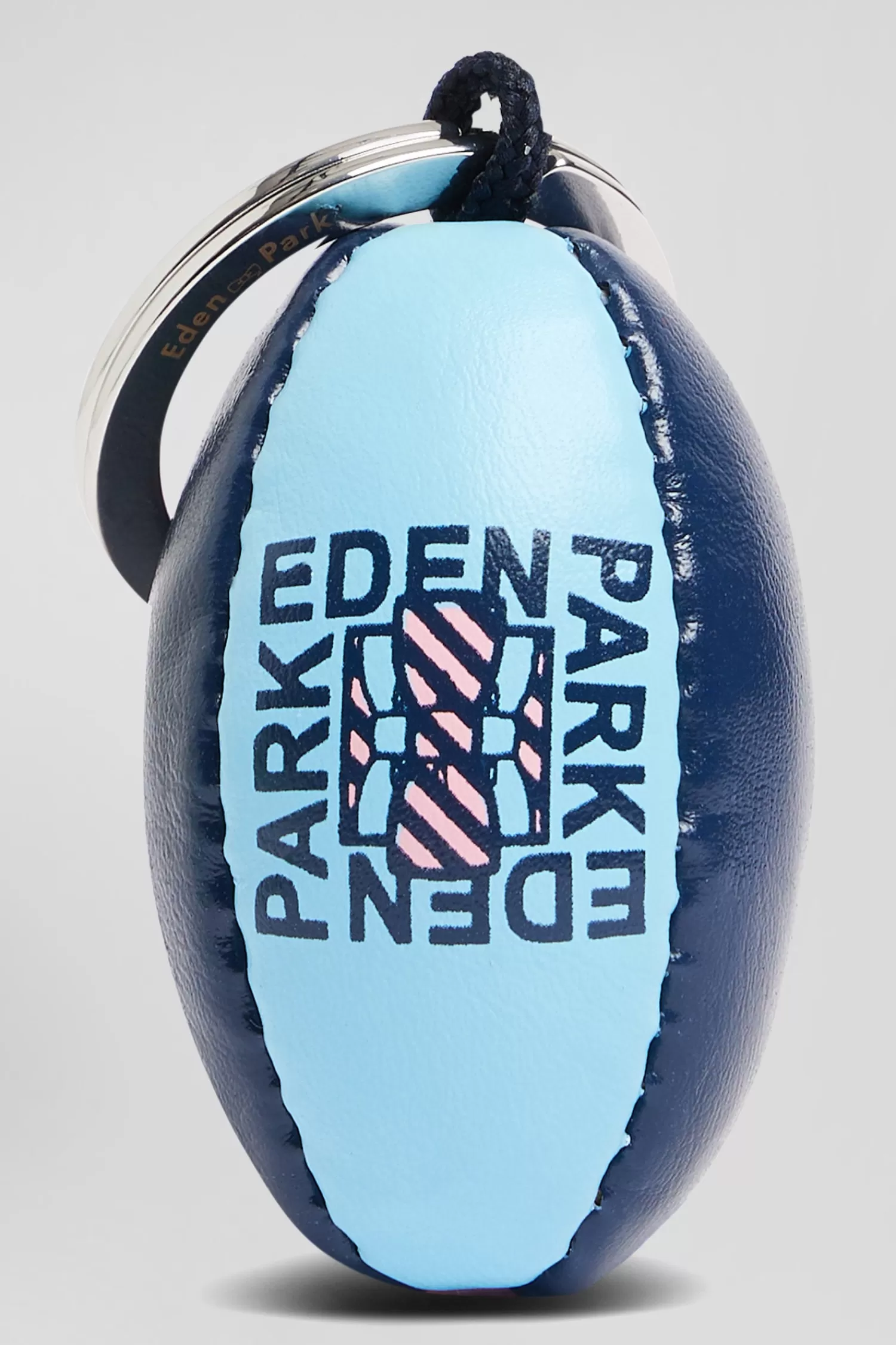 Eden Park Sky blue rugby ball key ring< Key Chains