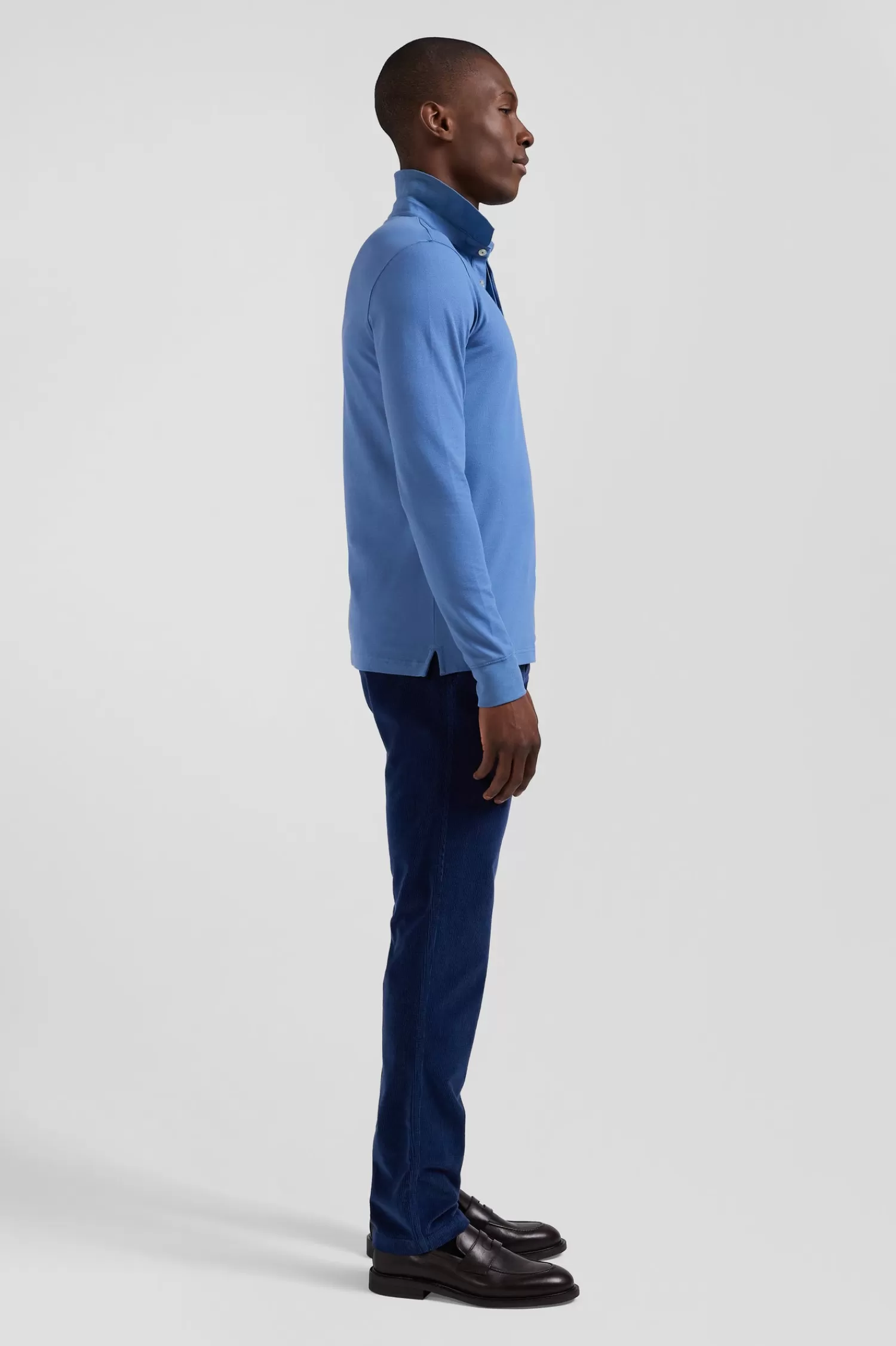 slim_blue_longsleeved_cotton_piqu_polo_shirt_4.webp Eden Park Slim blue long-sleeved cotton piqué polo shirt< Polos