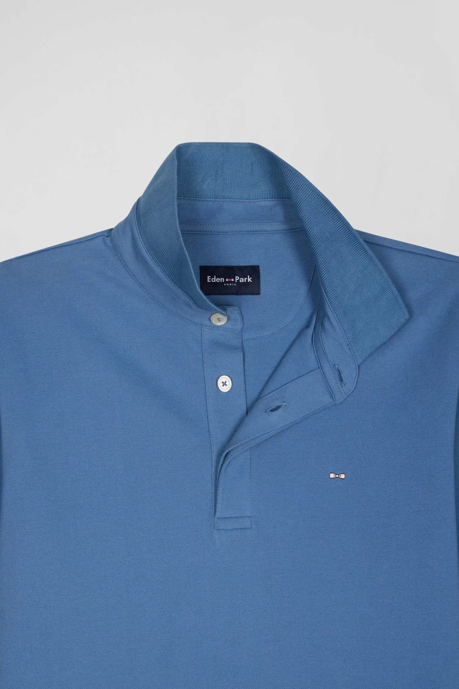 slim_blue_longsleeved_cotton_piqu_polo_shirt_6.webp Eden Park Slim blue long-sleeved cotton piqué polo shirt< Polos