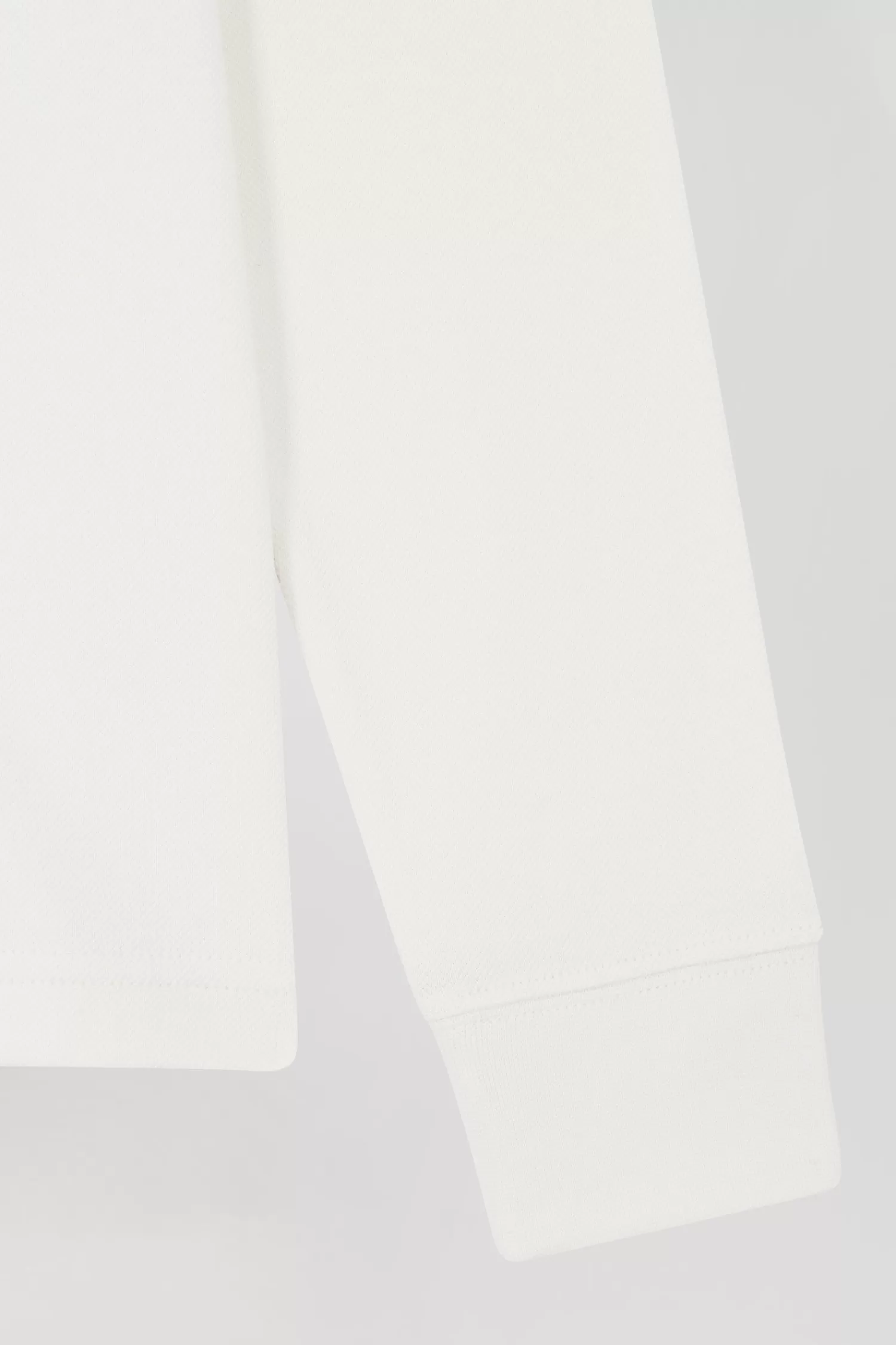 slim_ecru_longsleeved_stretch_cotton_polo_shirt_with_striped_collar_3.webp Eden Park Slim ecru long-sleeved stretch cotton polo shirt with striped collar<Women Polos | Polos