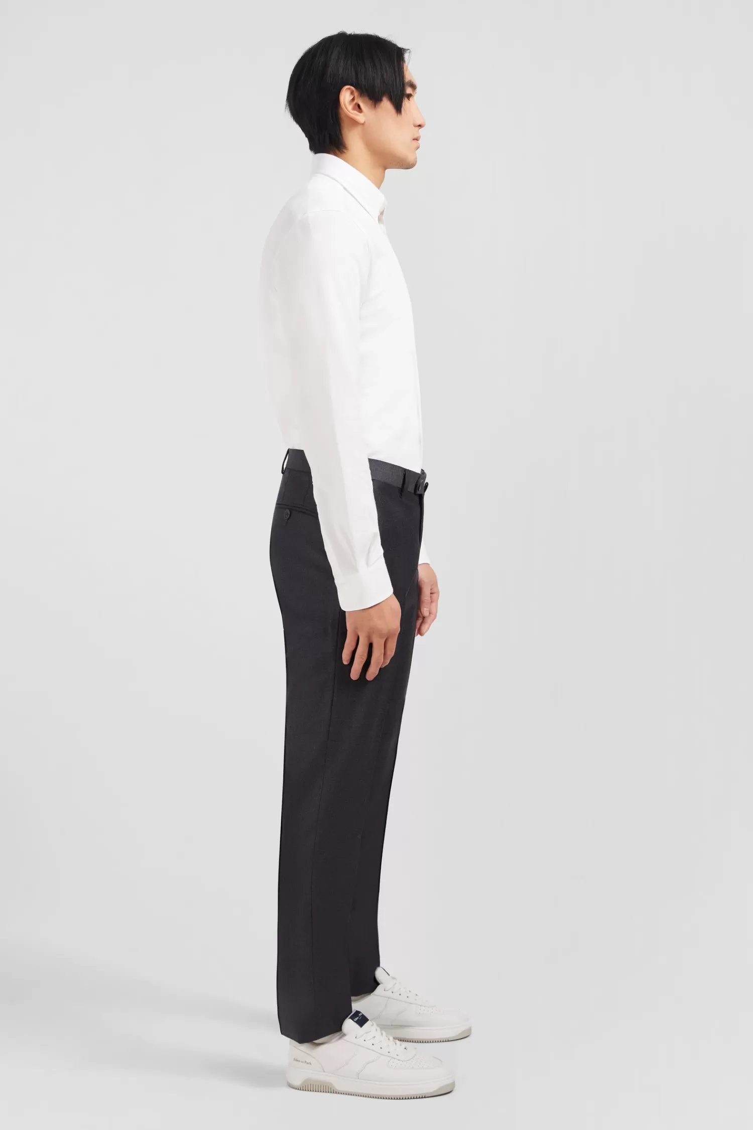 slim_grey_wool_trousers_with_broken_fold_4.webp Eden Park Slim grey wool trousers with broken fold< Pants