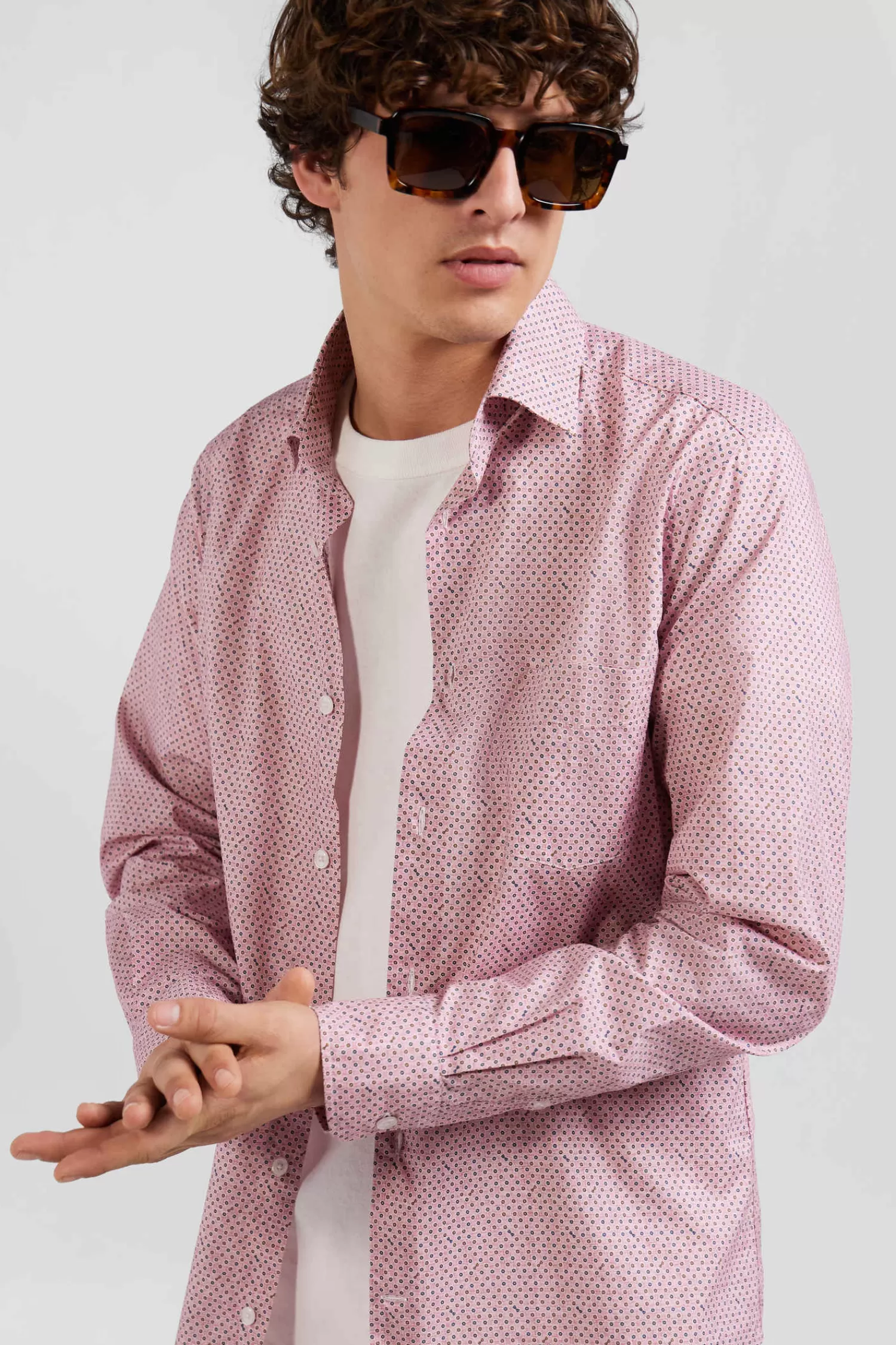 slim_pink_cotton_shirt_2.webp Eden Park Slim pink cotton shirt< Shirts