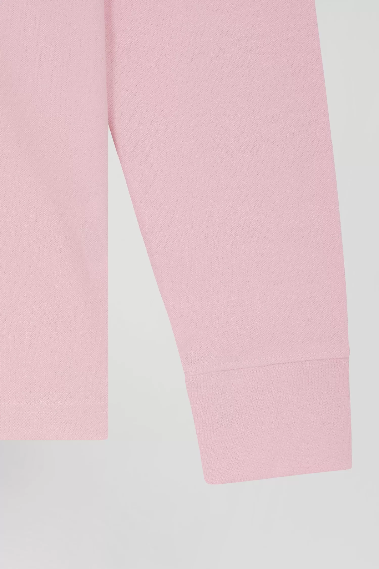 slim_pink_longsleeved_cotton_piqu_polo_shirt_4.webp Eden Park Slim pink long-sleeved cotton piqué polo shirt< Polos