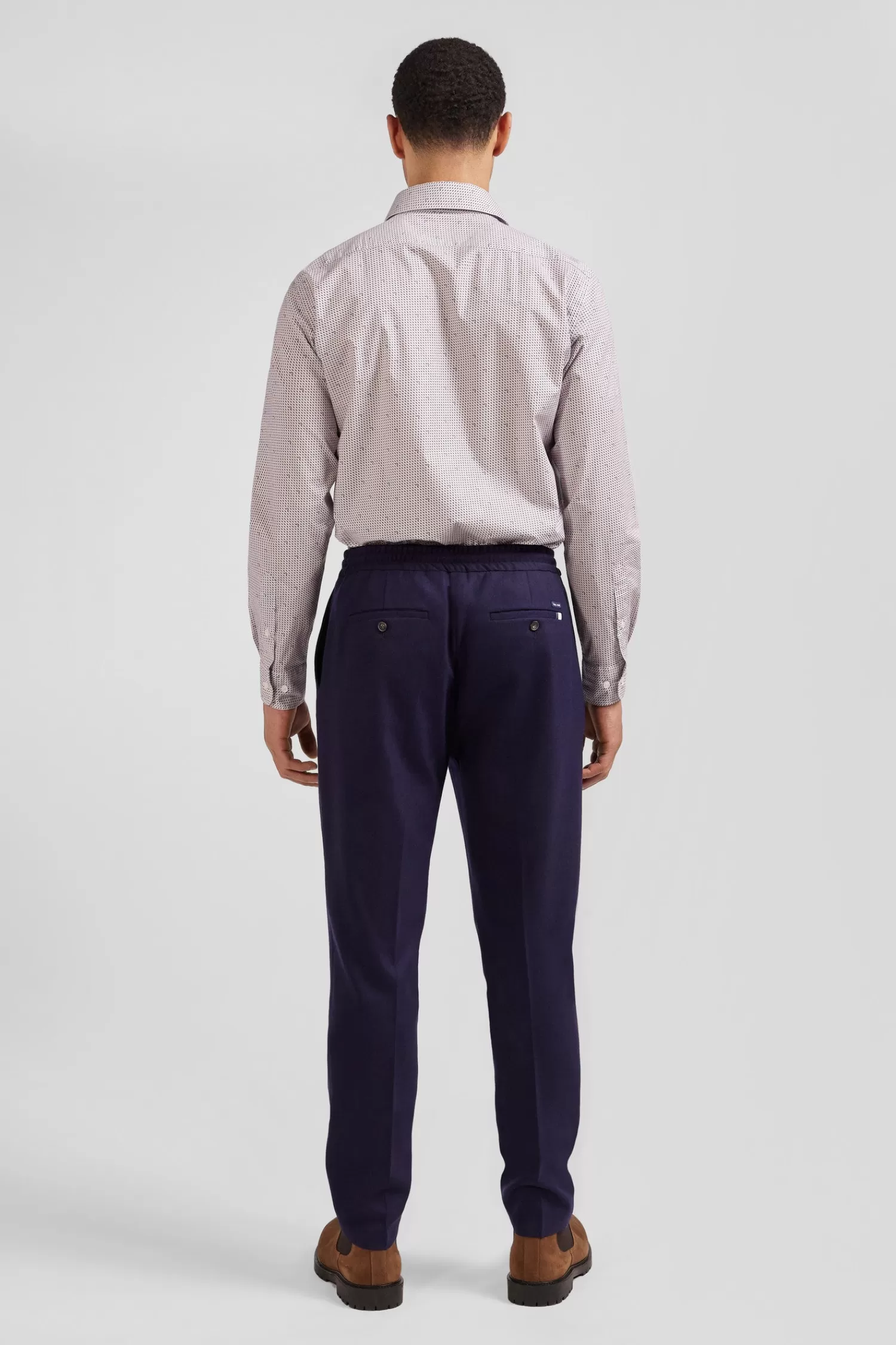 slim_pink_microprint_cotton_shirt_5.webp Eden Park Slim pink microprint cotton shirt< Shirts