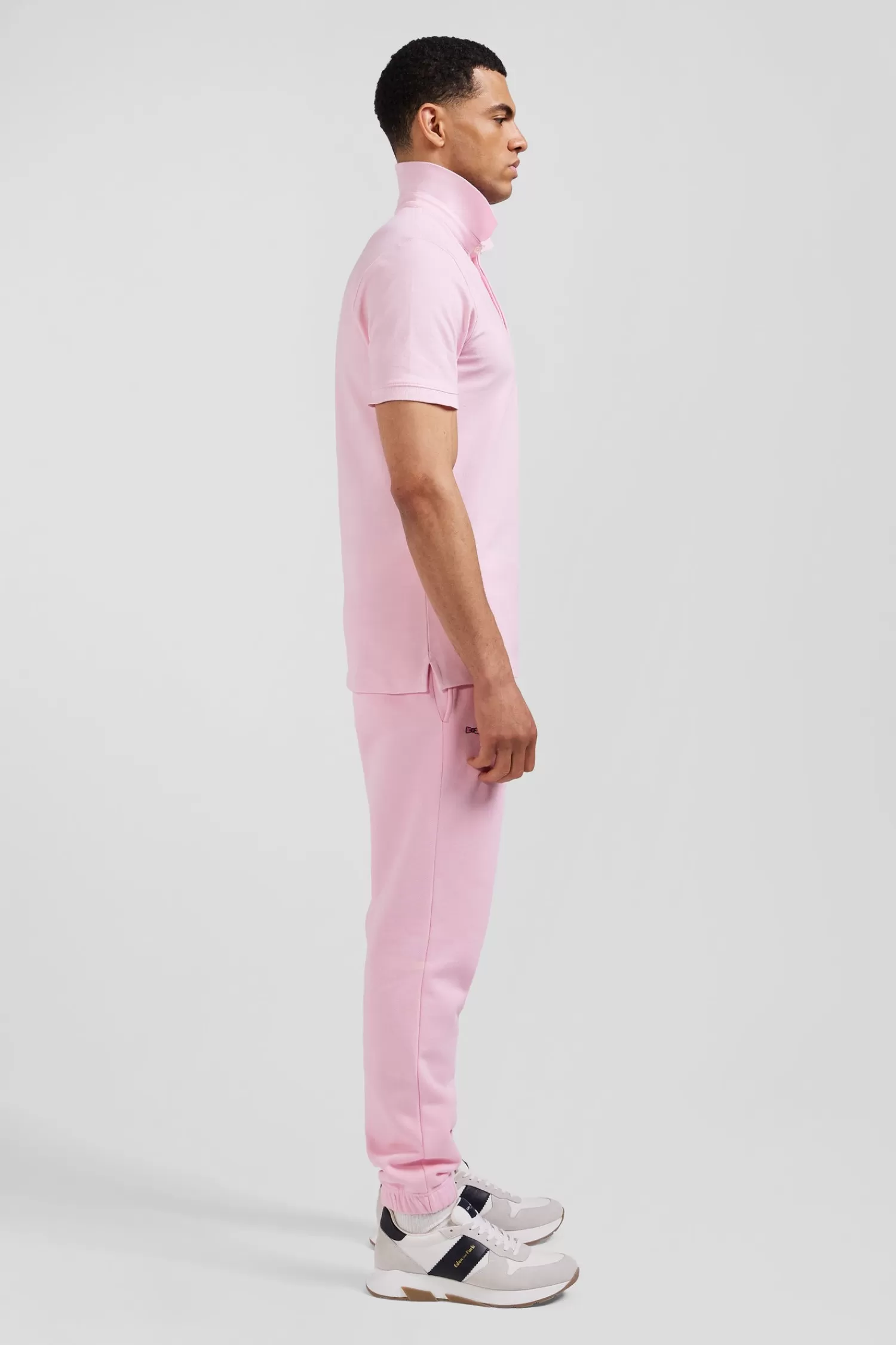 slim_pink_shortsleeved_stretch_cotton_polo_shirt_4.webp Eden Park Slim pink short-sleeved stretch cotton polo shirt< Polos